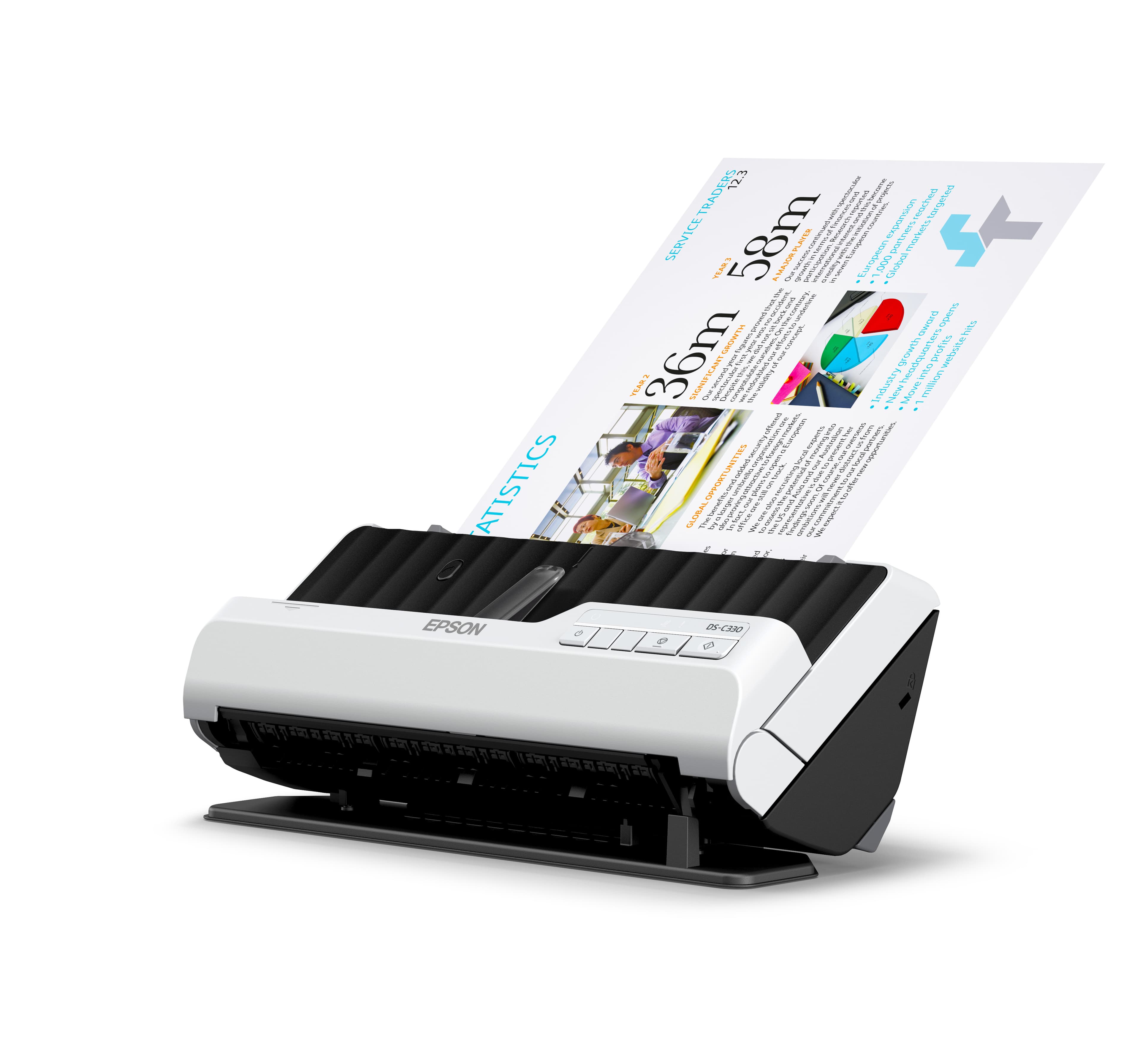 DS-C330 ADF + Sheet-fed scanner 600 x 600 DPI A4 Black, White — photo 14 sur 14