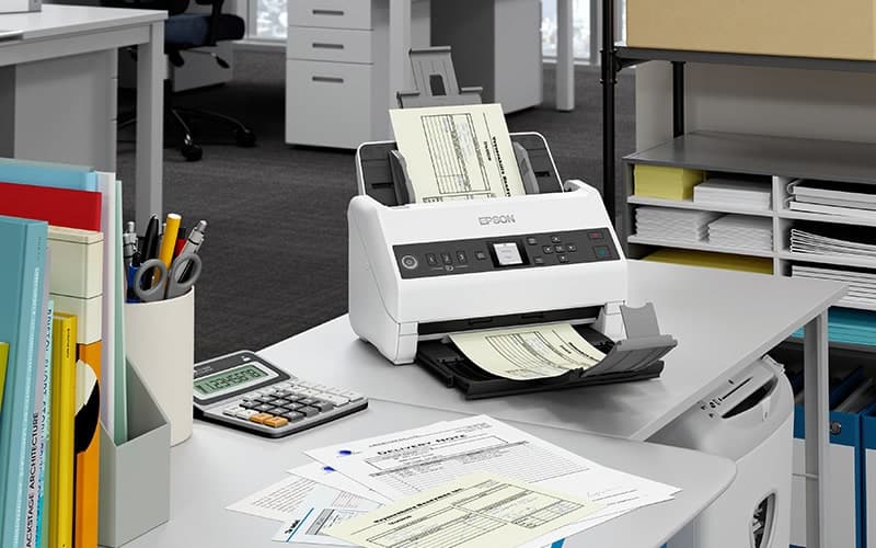 DS-730N - Sheet-fed scanner — photo 4 of 5