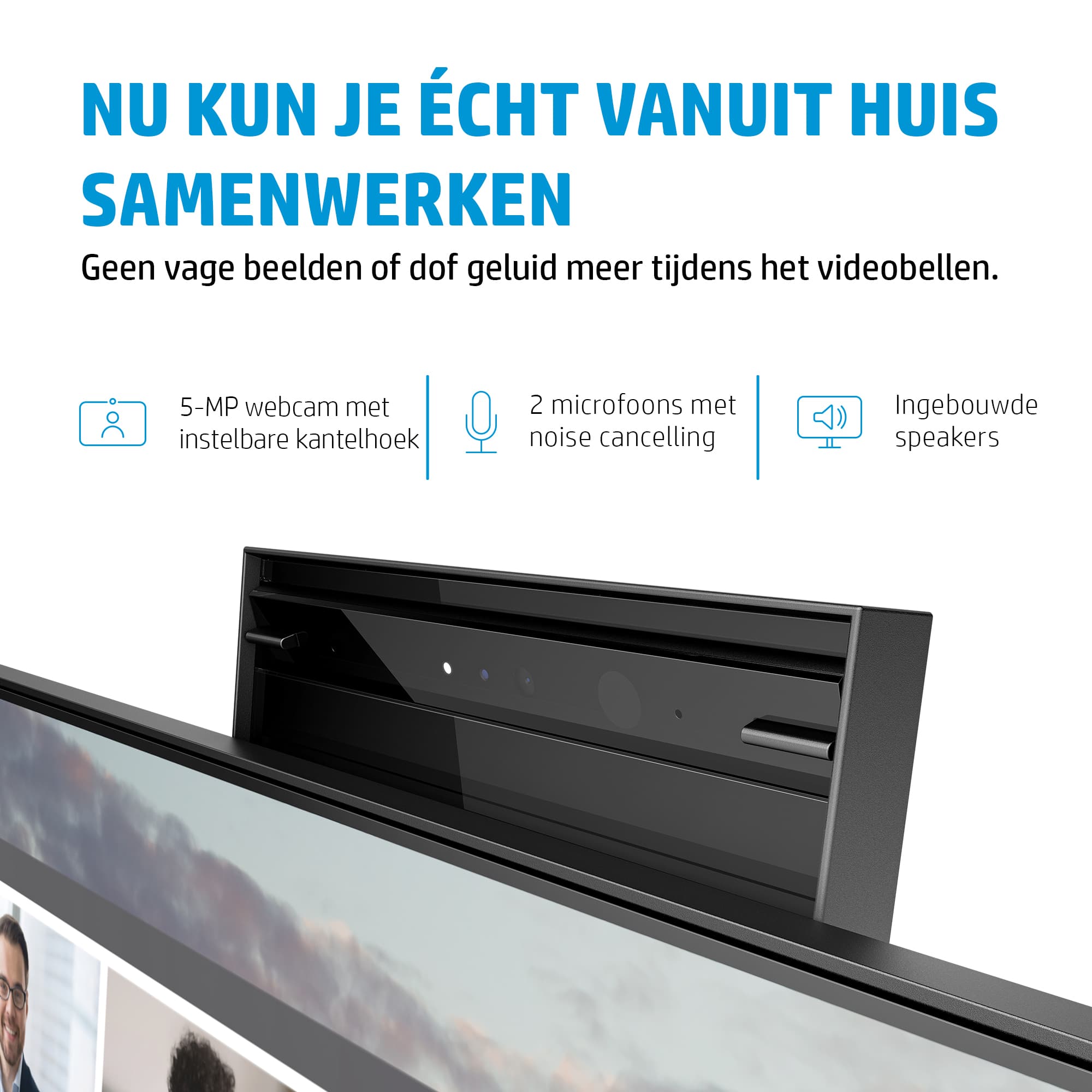 E24m G4 FHD USB-C Conferencing - 24 inch - Full HD IPS LED Monitor - 1920x1080 - Pivot / HAS / RJ45 / USB-C / Webcam — foto 13 van 13