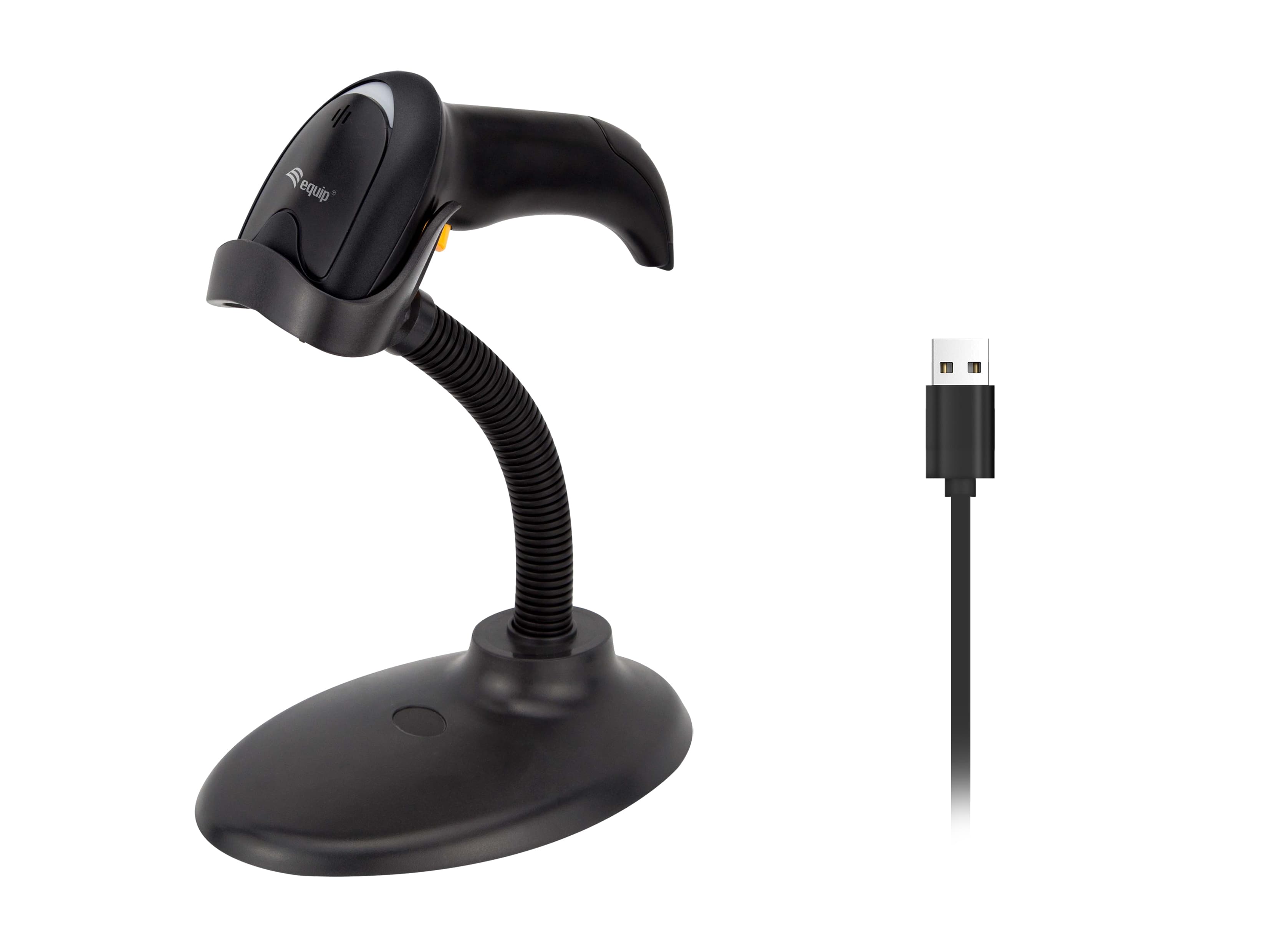 Lecteur de code-barres 1D laser USB avec support — photo 7 sur 7