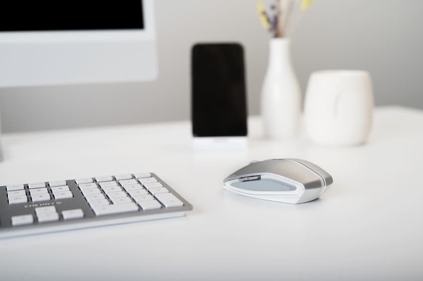 CHERRY GENTIX BT - Mouse - Wireless - Frosted Silver — photo 5 of 6