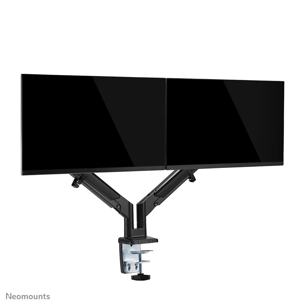 Support pour écrans jumelés 17-32" 1-9 kg Amortisseur à gaz 180° Noir — photo 8 sur 20