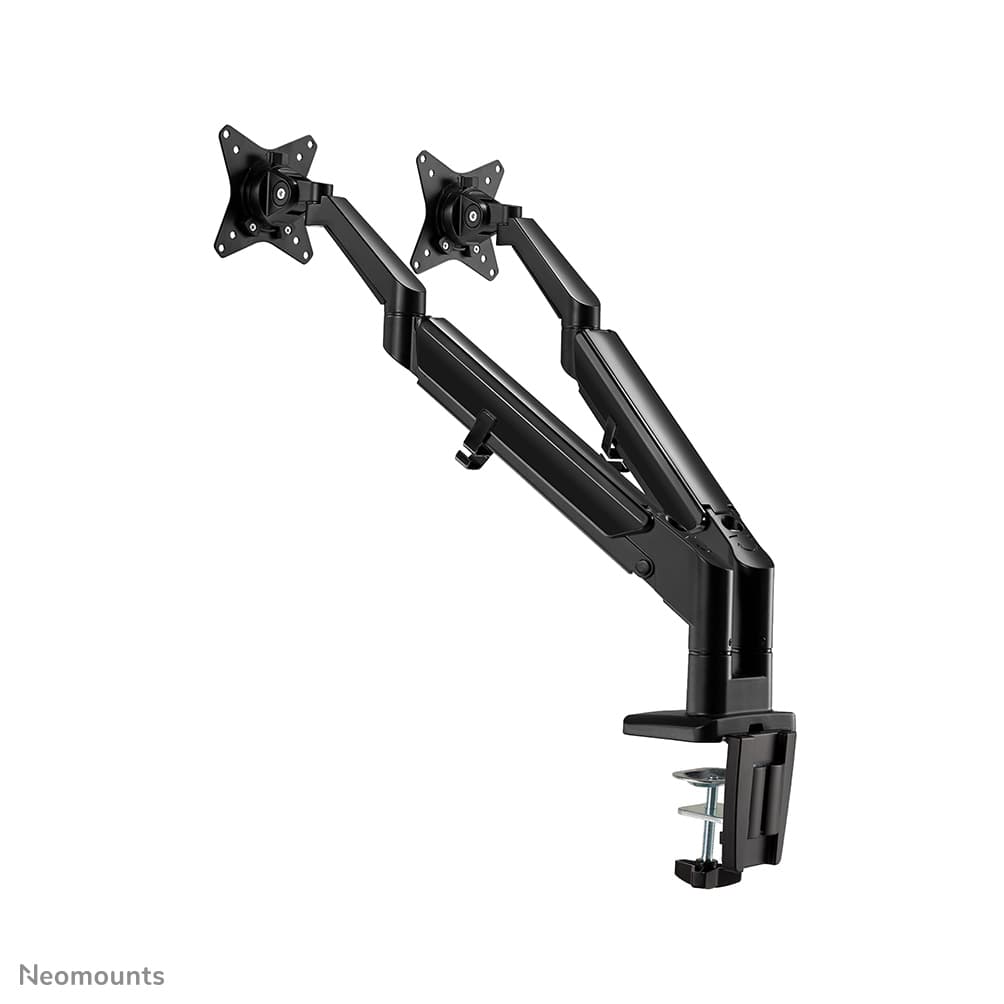 Support pour écrans jumelés 17-32" 1-9 kg Amortisseur à gaz 180° Noir — photo 5 sur 20