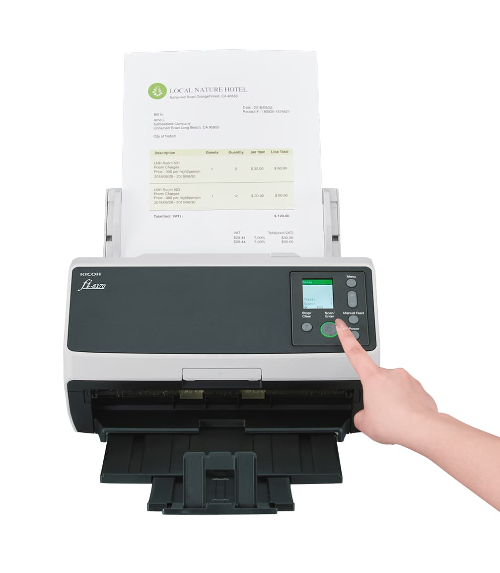 Ricoh fi-8170 Scanner A4 Duplex — photo 3 sur 7