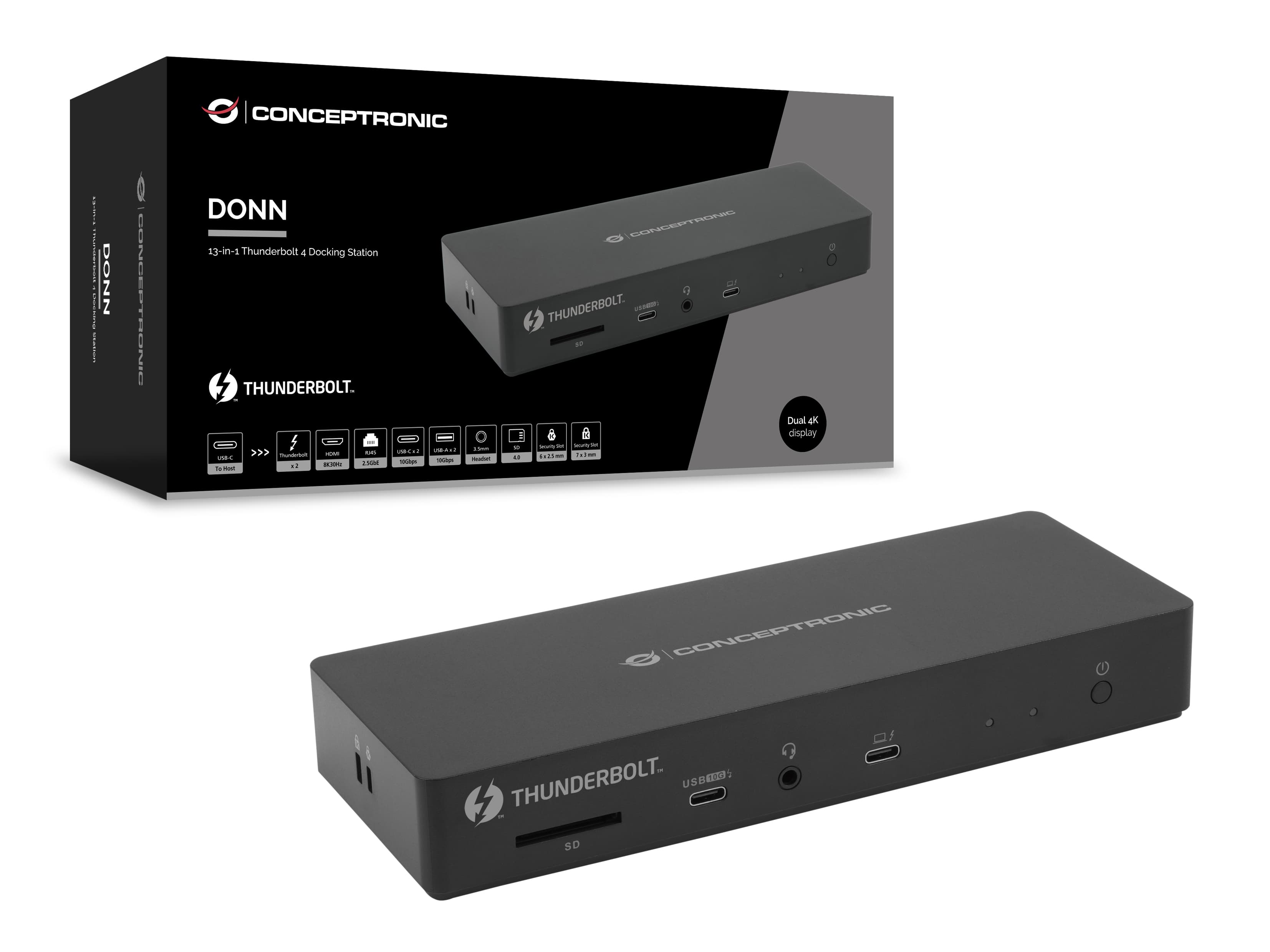 Station d'accueil Thunderbolt 4 13-en-1 — photo 7 sur 8