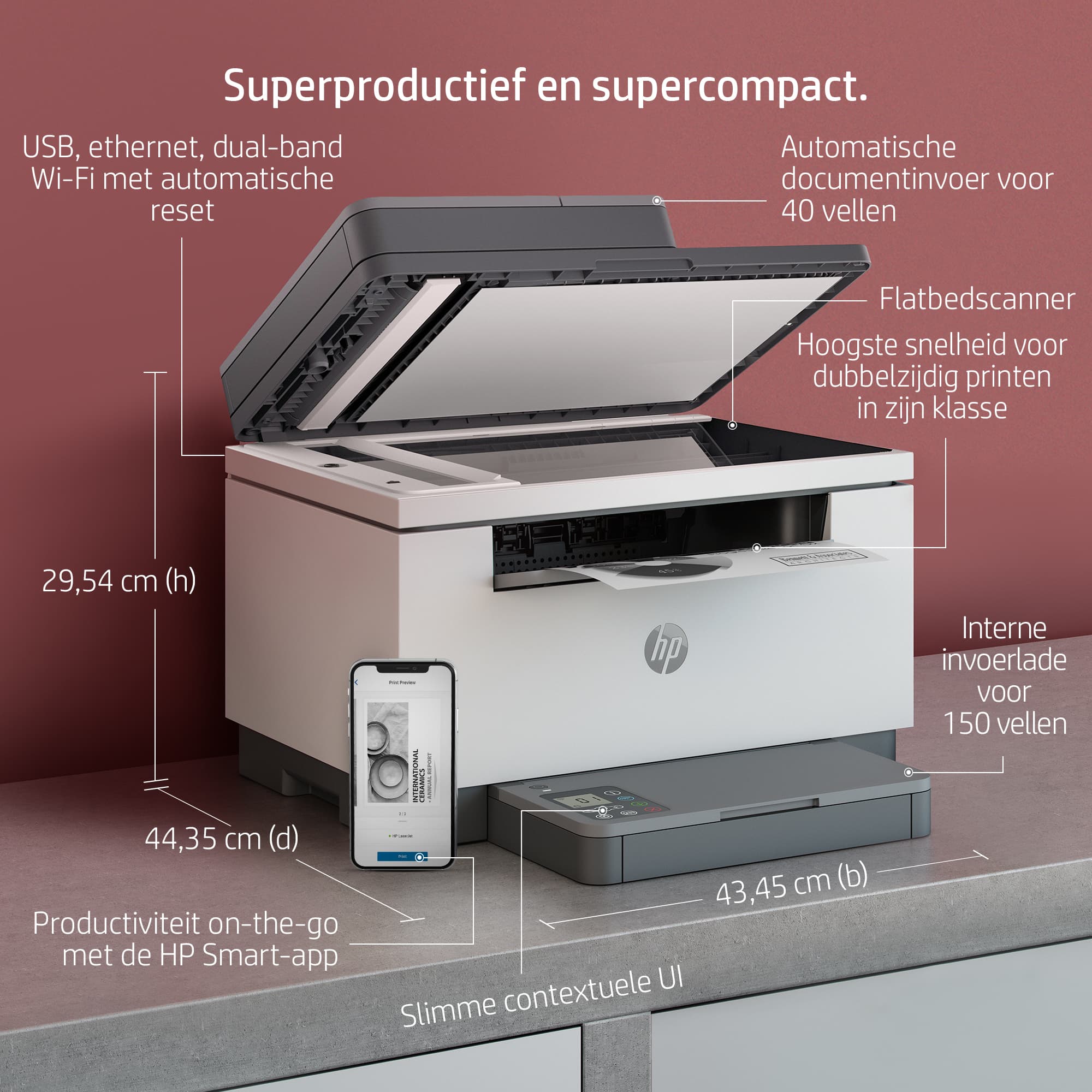 HP LaserJet MFP M234sdw Printer — photo 13 of 24