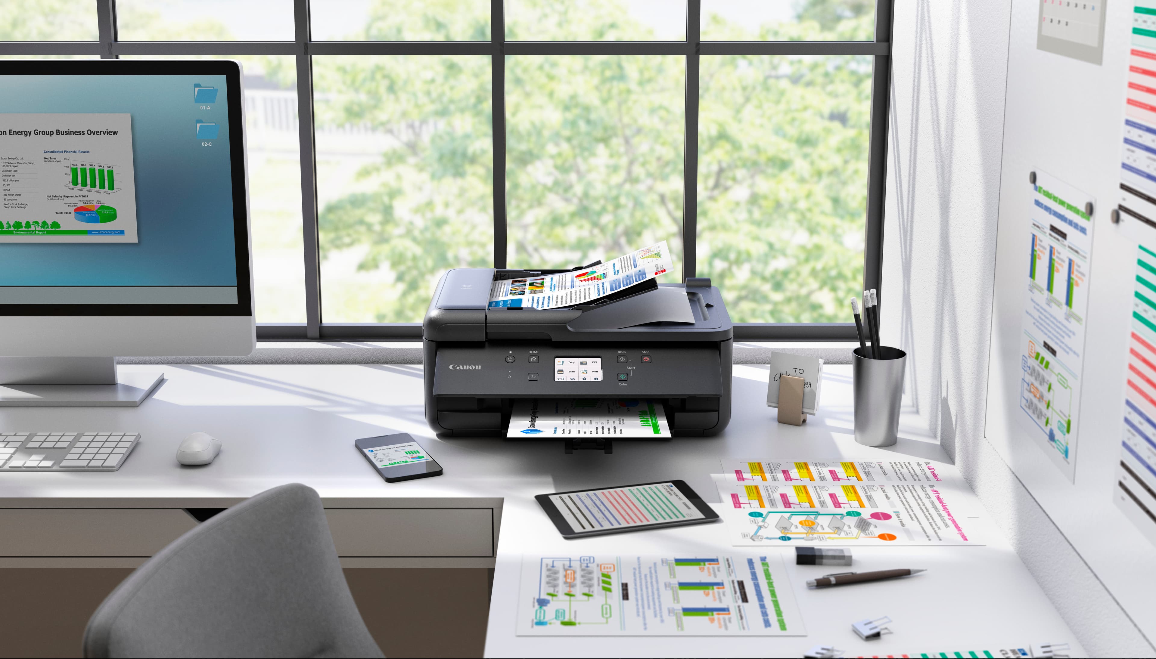 Canon PIXMA TR7650 All-In-One Inkjet Printer - Black — photo 25 of 25