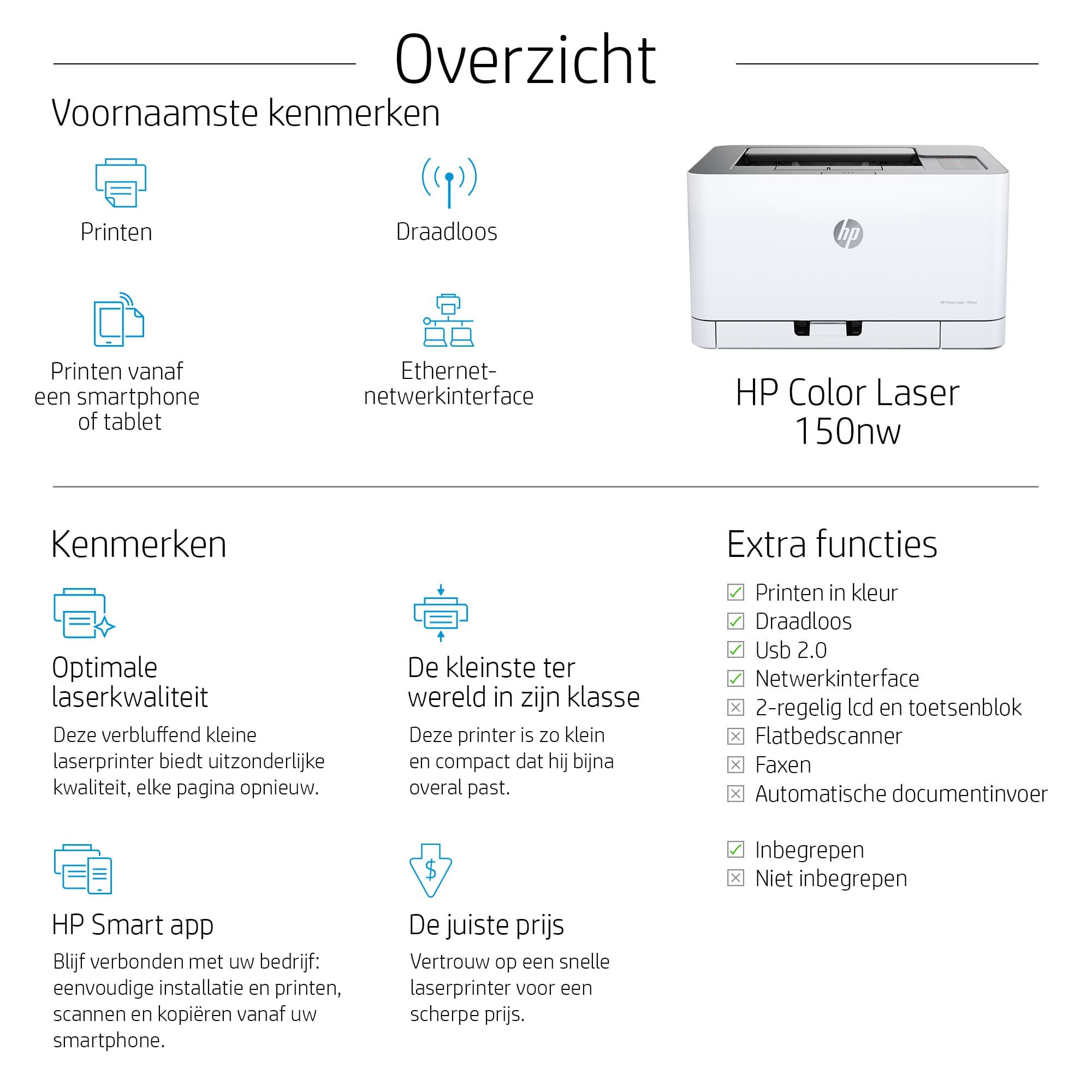 HP Color Laser 150nw Printer — photo 9 of 11