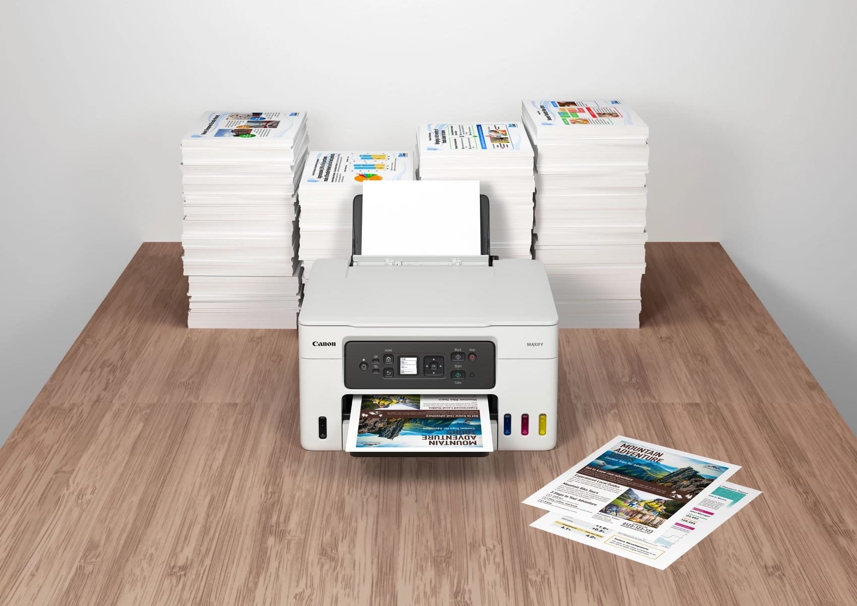 Imprimante multifonction à jet d'encre Canon MAXIFY GX3050 - Blanc — photo 6 sur 10
