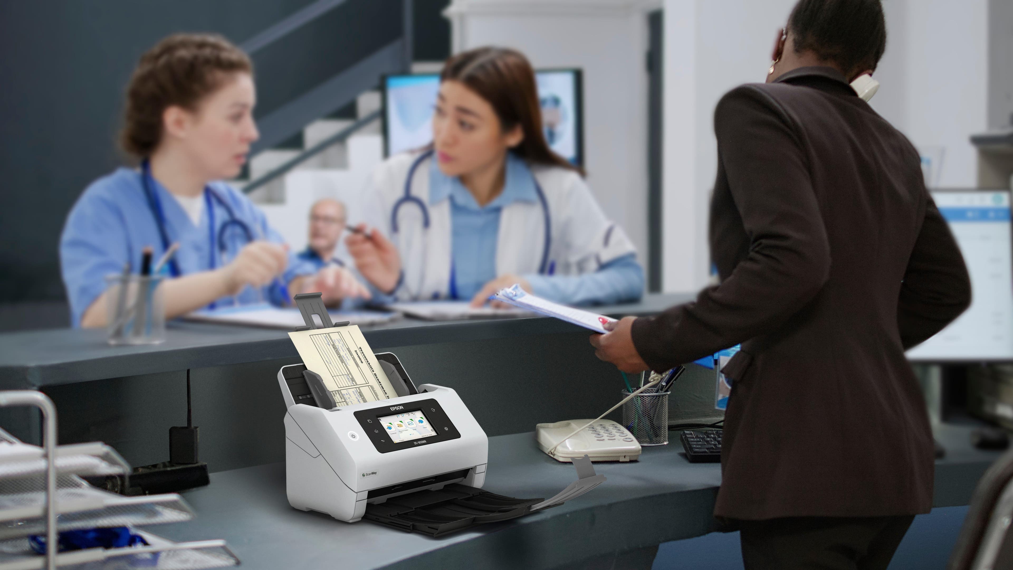 WorkForce DS-900WN - Sheet-fed Scanner - 600 x 600 DPI - A4 - White — photo 10 of 15