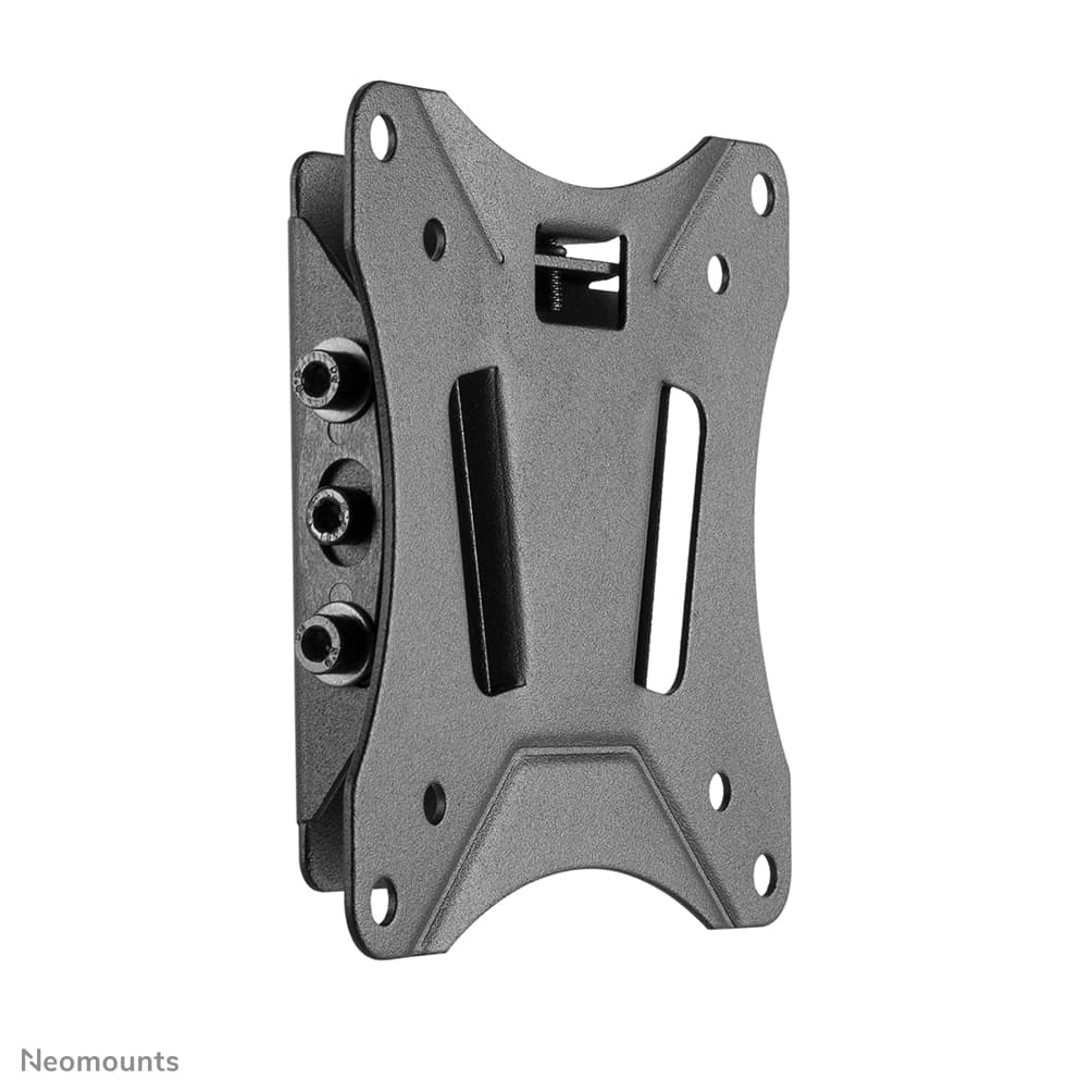 Support mural inclinable pour moniteur/tv - 10-30" - Jusqu'à 25 kg - VESA 75x75-100x100 - Profondeur 3,4 cm - Noir — photo 8 sur 11