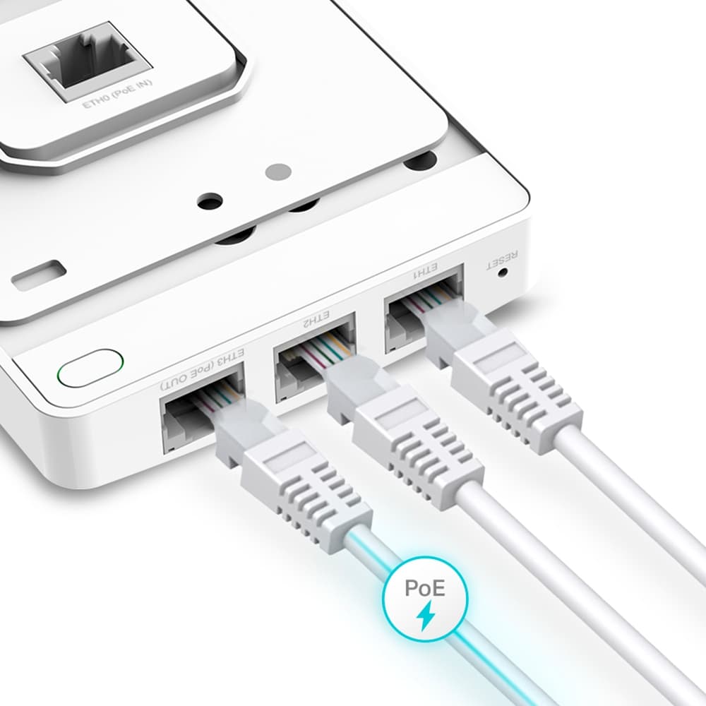 TP-LINK OMADA EAP615-WALL AX1800 Prise murale Point d'accès WiFi 6 — photo 2 sur 5