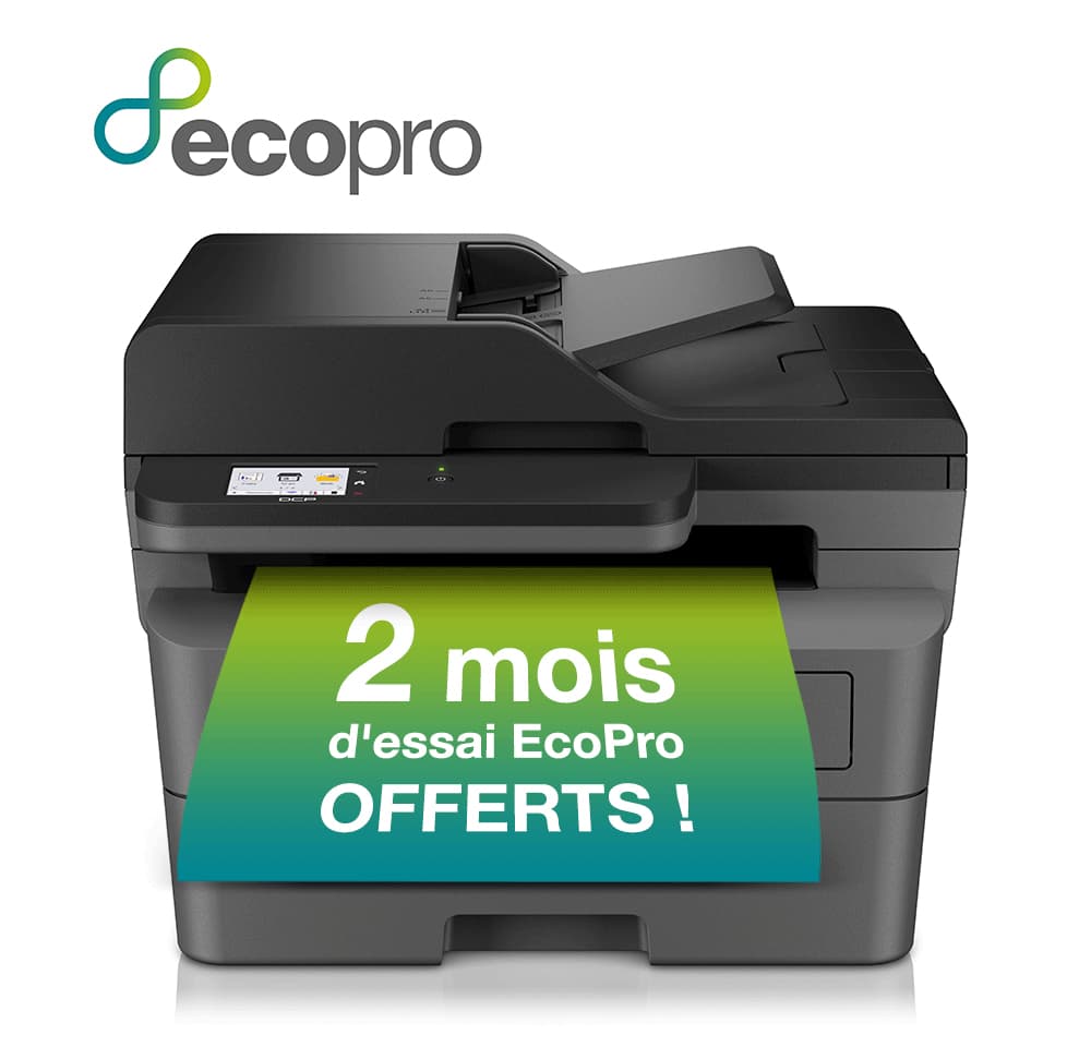 Imprimante multifonction A4 noir et blanc Brother DCP-L2660DW compacte — photo 5 sur 9