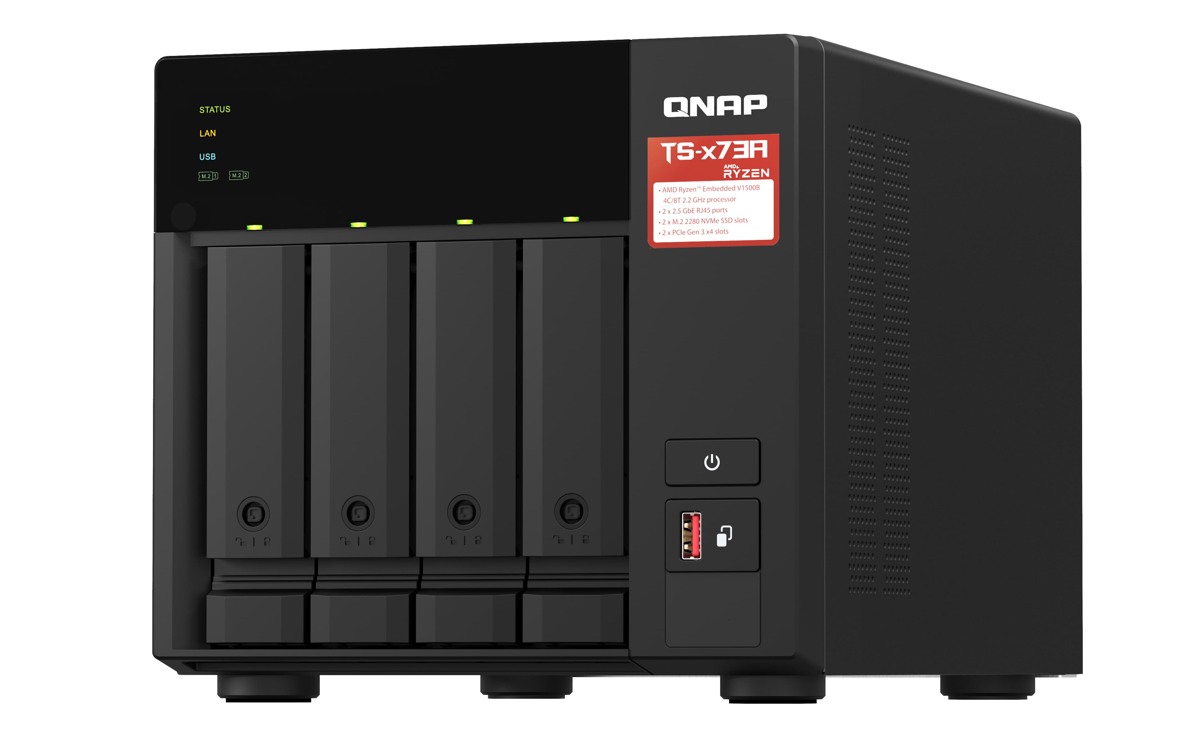 QNAP TS-473A Serveur NAS — photo 5 sur 6