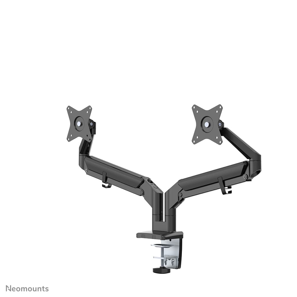 Support pour écrans jumelés 17-32" 1-9 kg Amortisseur à gaz 180° Noir — photo 2 sur 20