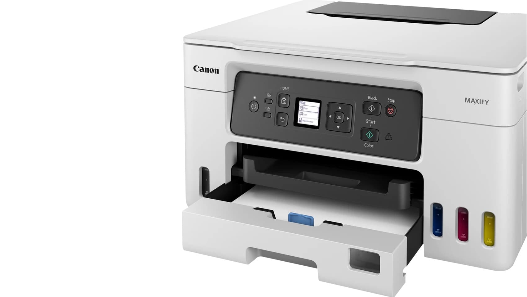 Imprimante multifonction à jet d'encre Canon MAXIFY GX3050 - Blanc — photo 5 sur 10