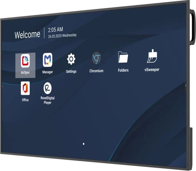 ViewBoard LED grand format 55 pouces 3840x2160 - 500 nits - Android 14 - 24/7 - USB-C — photo 2 sur 6