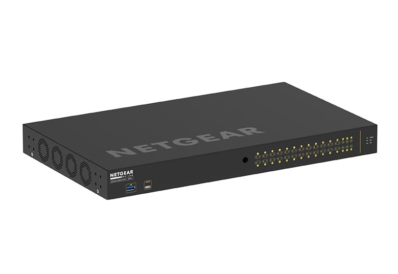 NETGEAR GSM4230P 24-Port Gigabit PoE+ Managed Switch with 300W Power Supply and 4 SFP Ports — photo 6 of 7