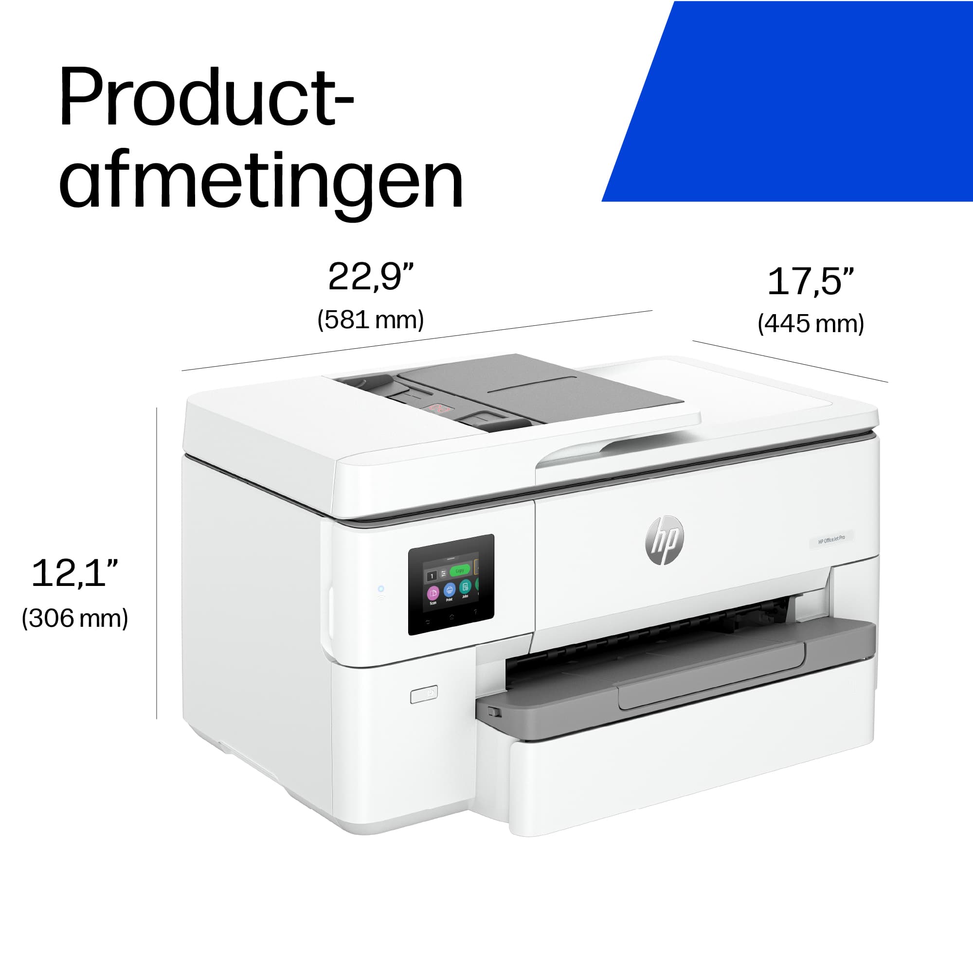 HP OfficeJet Pro 9720e Imprimante multifonction format large — photo 7 sur 22