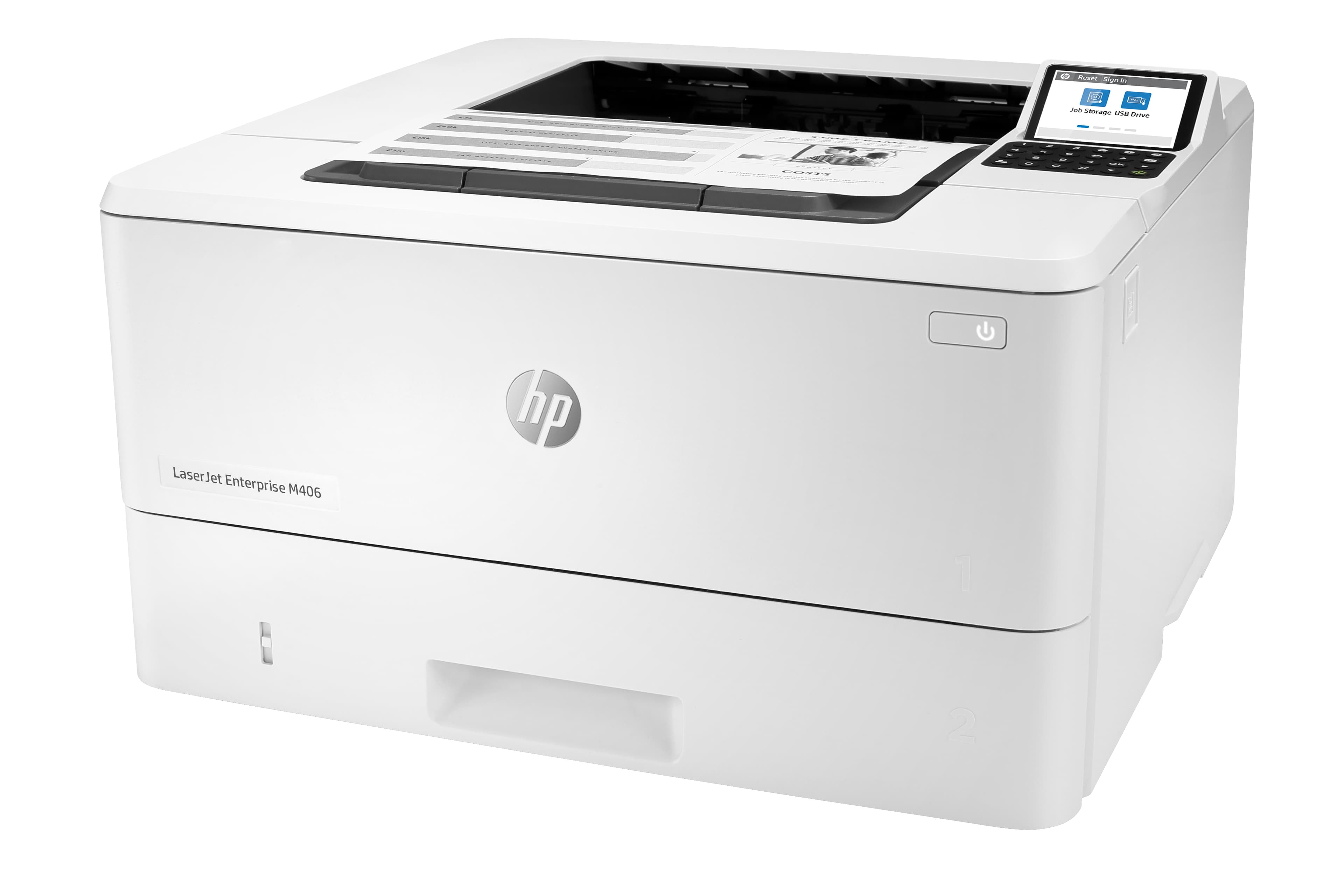 Imprimante HP LaserJet Enterprise M406dn — photo 13 sur 15