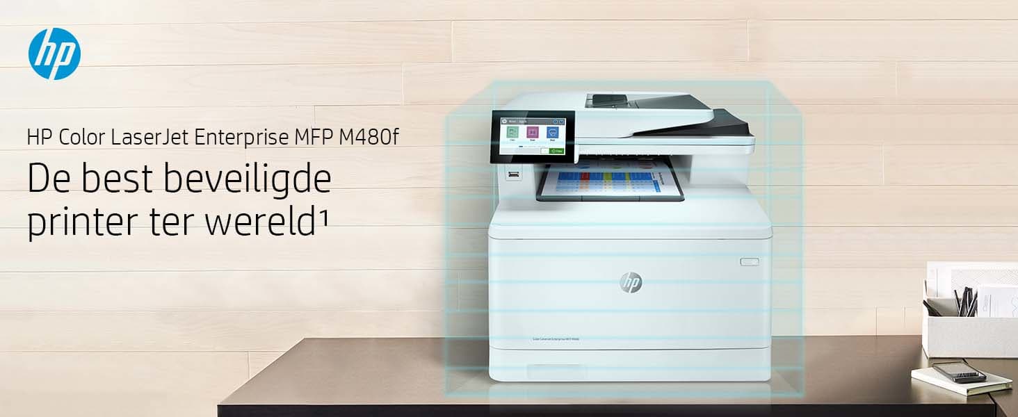 HP Color LaserJet Enterprise MFP M480f Printer — photo 18 of 20