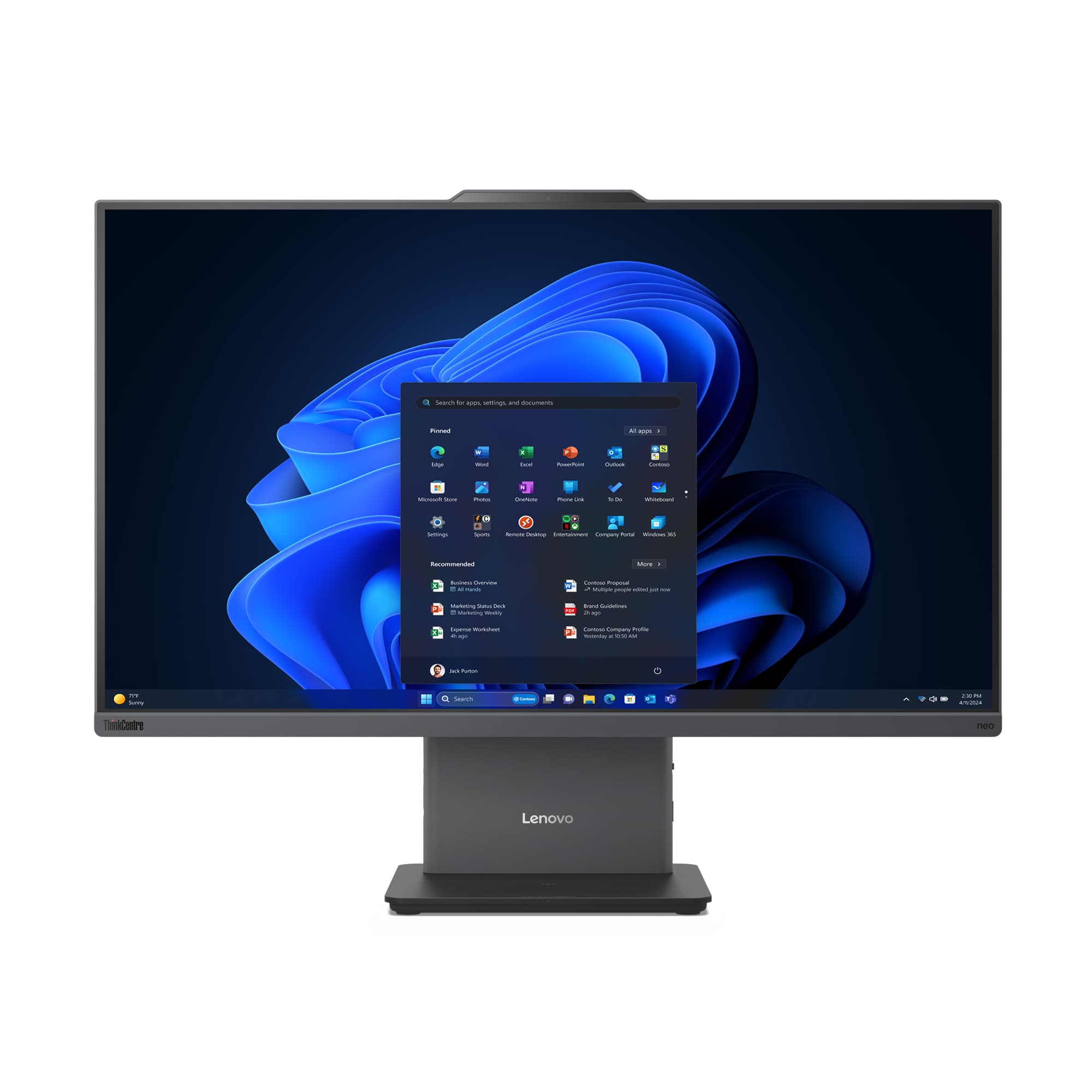 ThinkCentre neo 50a 27 Gen 5 All-in-One PC