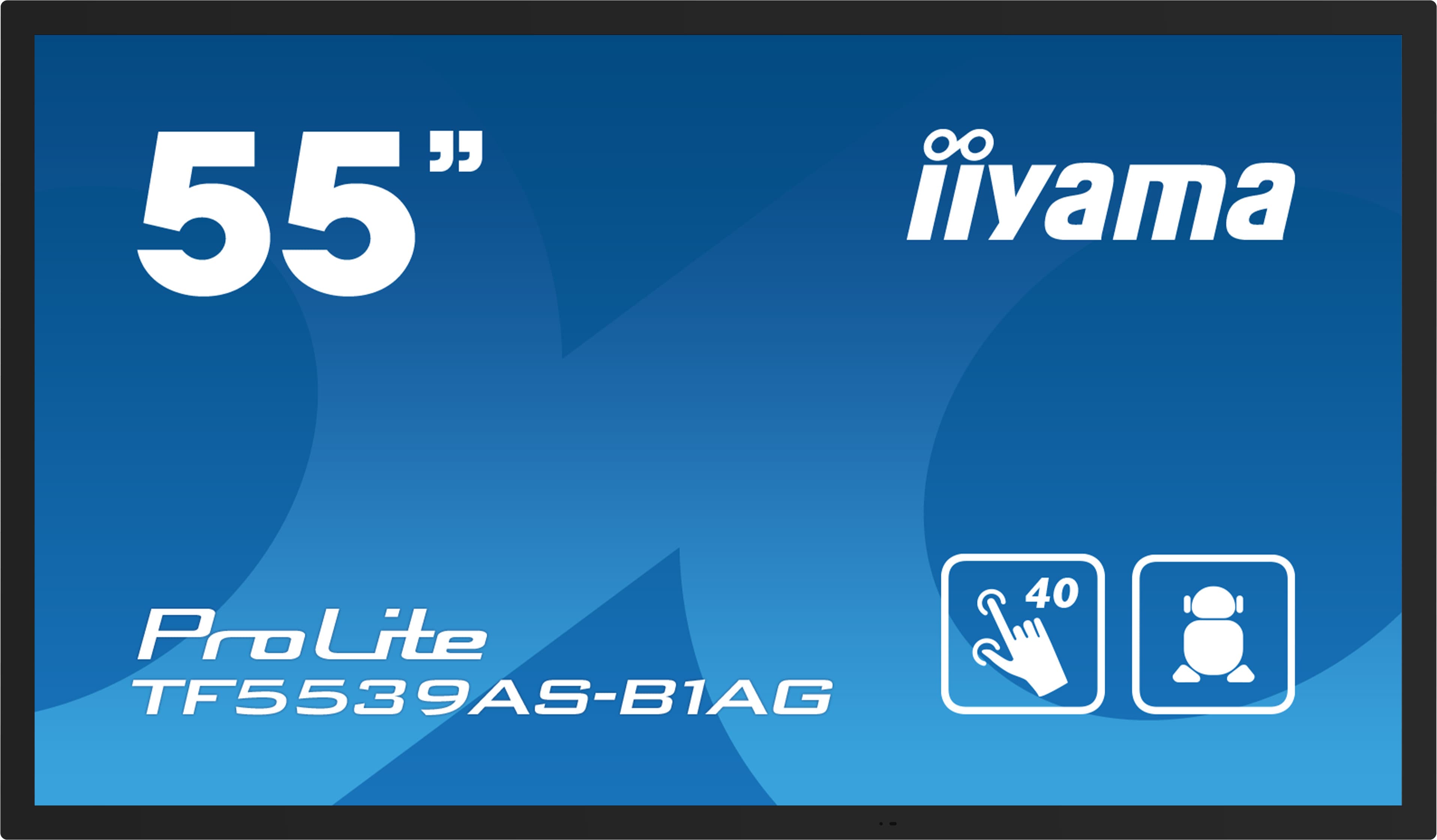 IIYAMA ProLite 55" Touch 4K Ultra HD Écran interactif — photo 2 sur 14