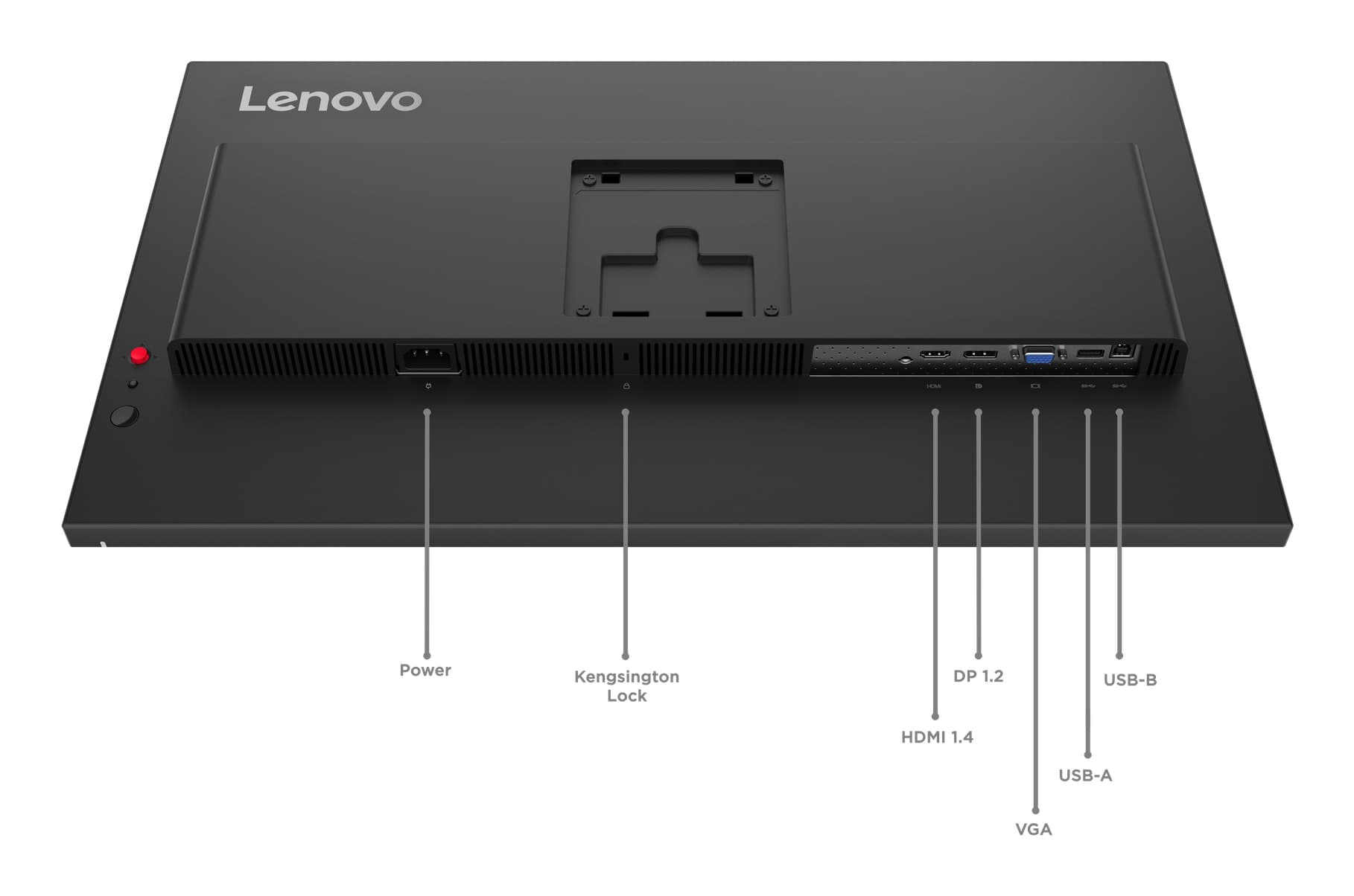 ThinkVision T27-40 - Écran LED IPS Full HD 27" - 1920x1080 - 120Hz - Pivot / HAS / USB-C — photo 13 sur 13
