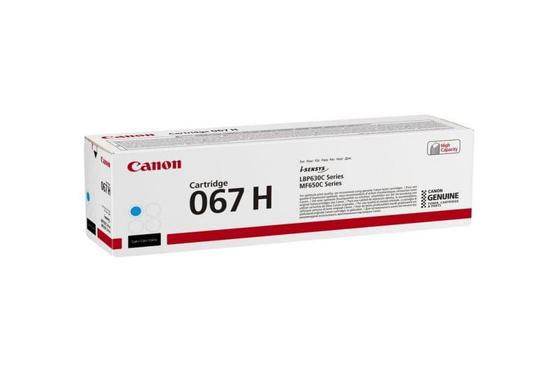 Cartouche d'encre cyan Canon 067H haute capacité pour i-SENSYS MF651Cw — photo 2 sur 3