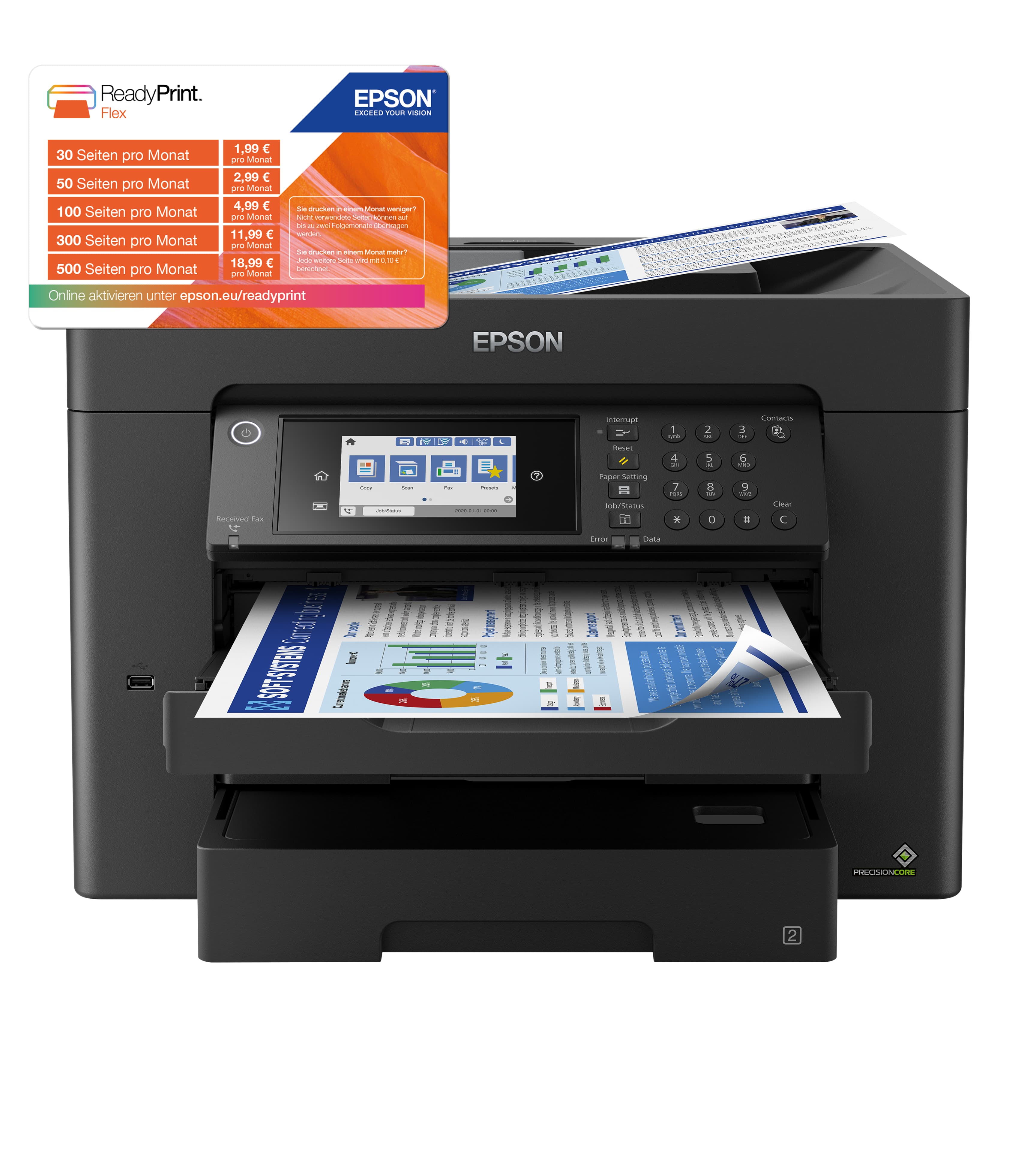 Epson WorkForce Pro WF-7840DTWF — photo 11 of 12
