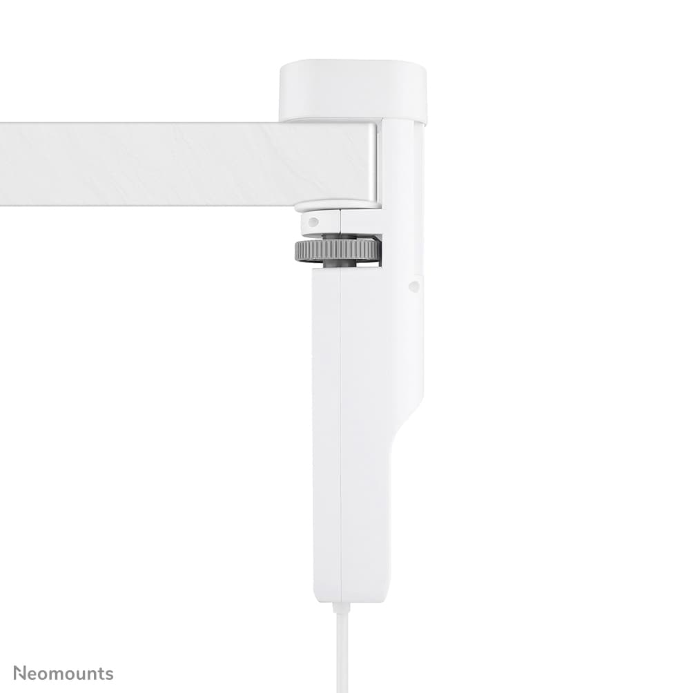 Prise de bureau VOLT avec bride - 2 x USB-C (20W) - 1x USB-A (18W) - 3 x 230V. - Type de fiche F - 3680 Watts- 1,4 m Câble - Blanc — photo 2 sur 16