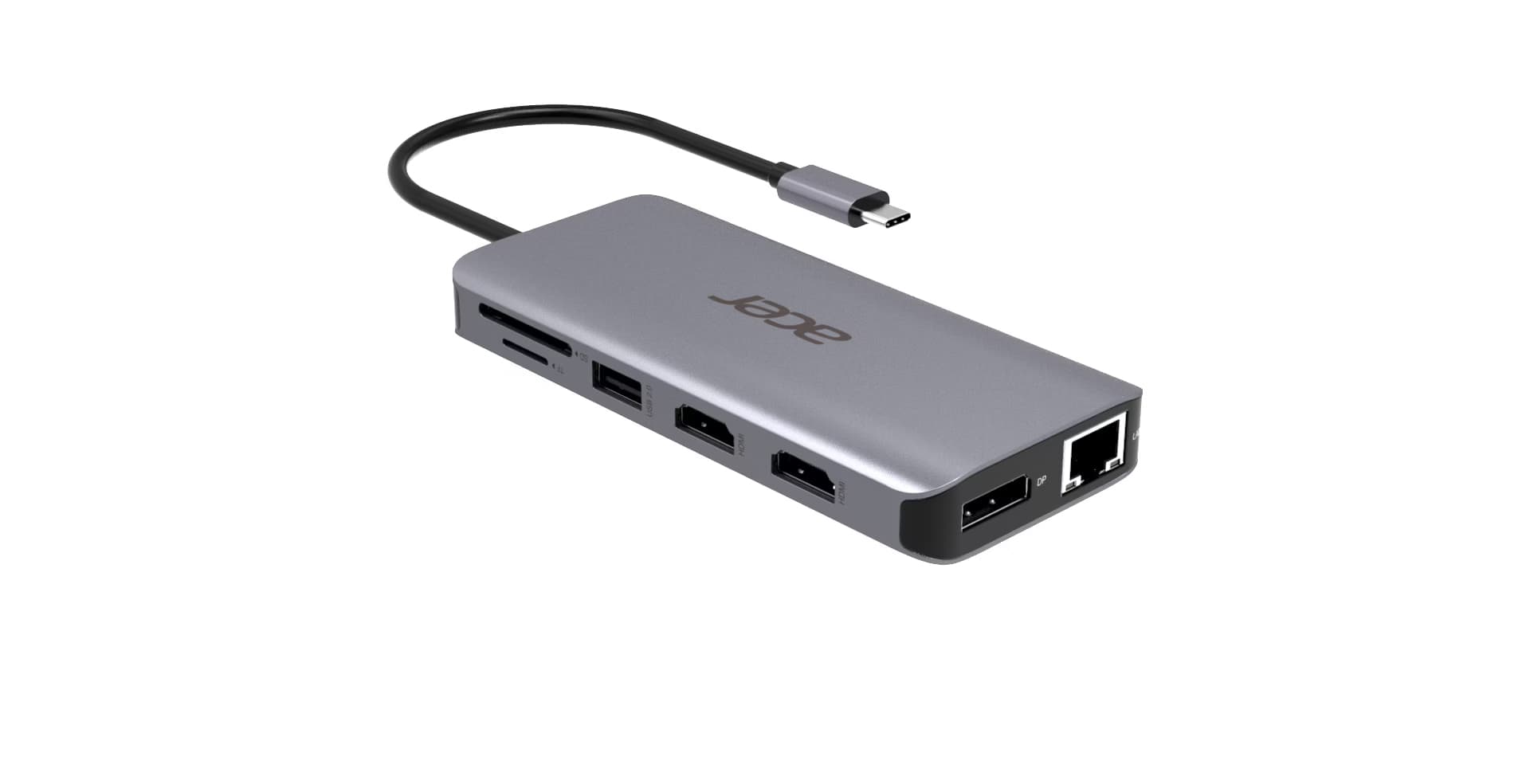 Acer 12-in-1 USB-C Dongle Silver — photo 3 of 14