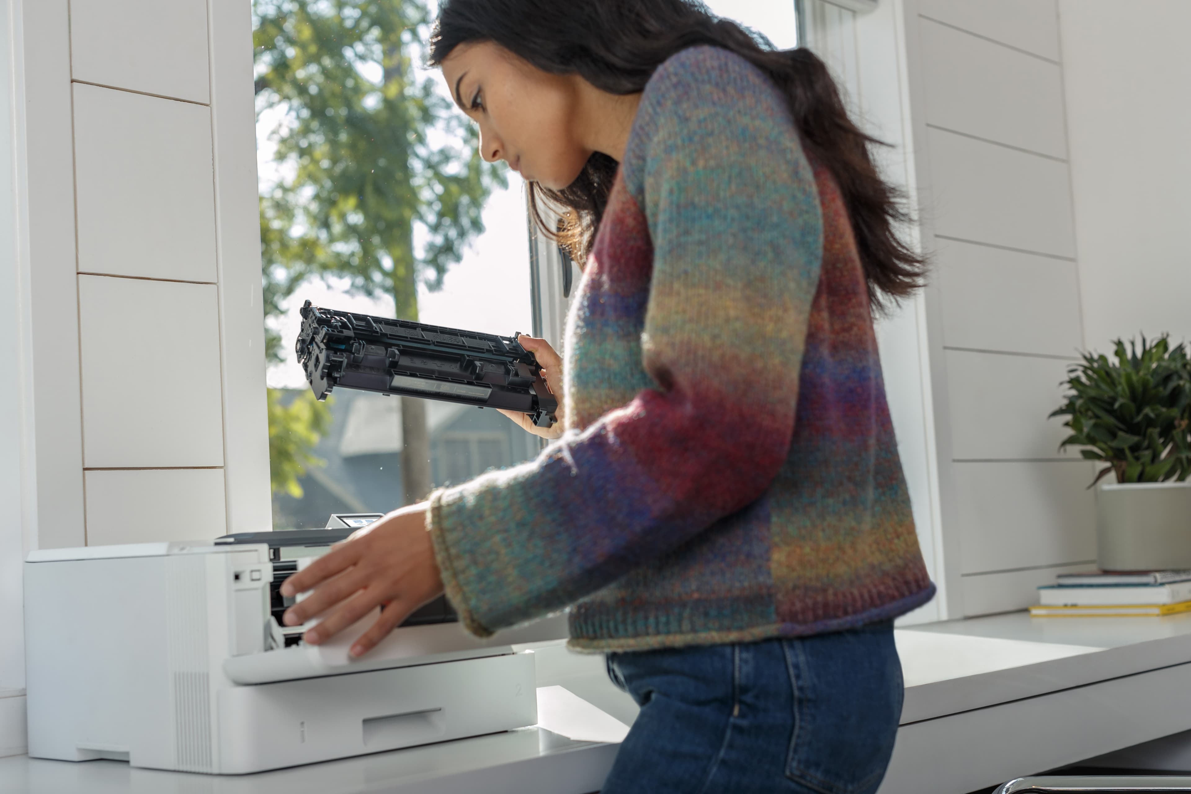 Imprimante HP LaserJet Enterprise M406dn — photo 12 sur 15