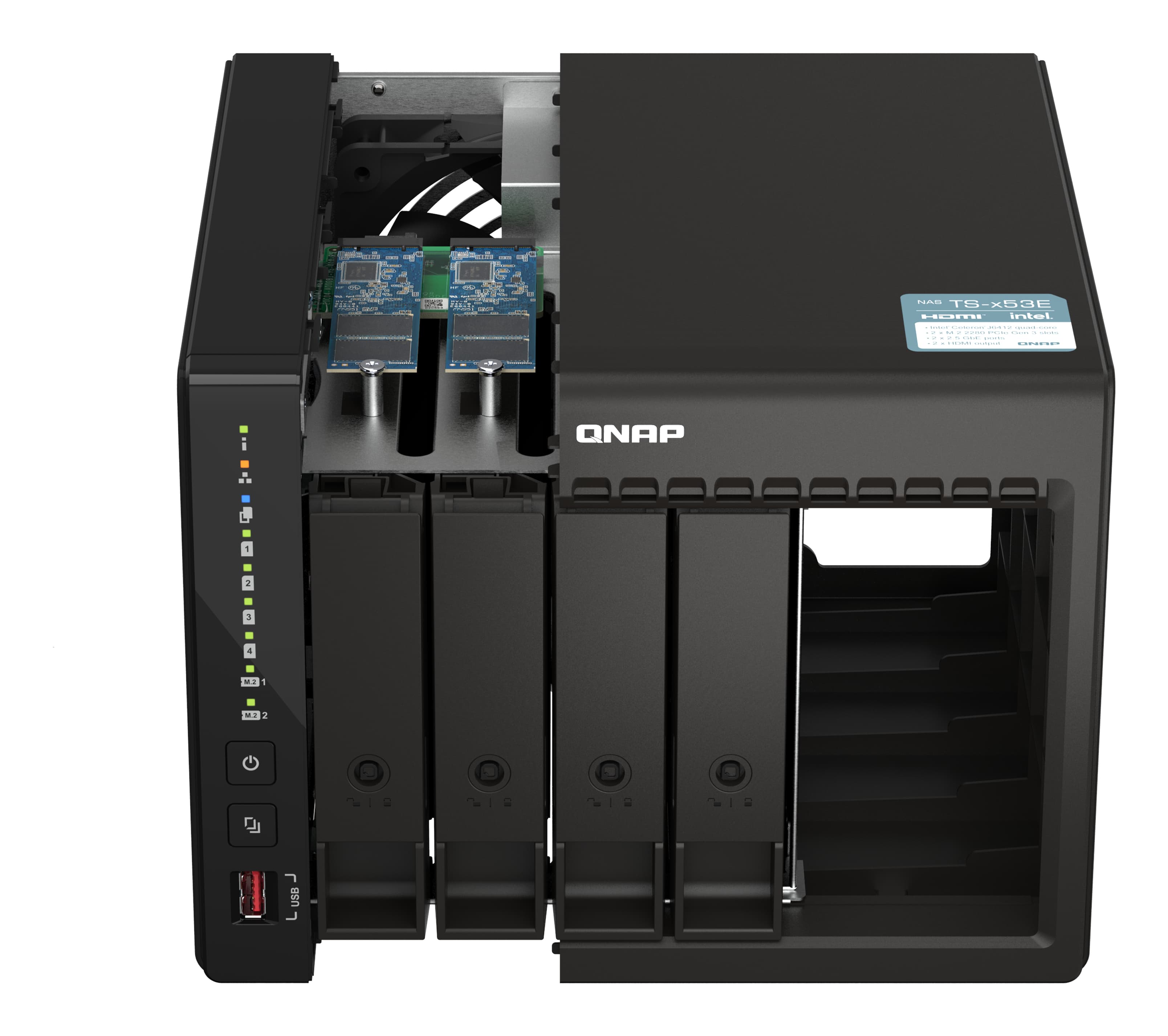 QNAP TS-453E NAS Tower — photo 2 of 7