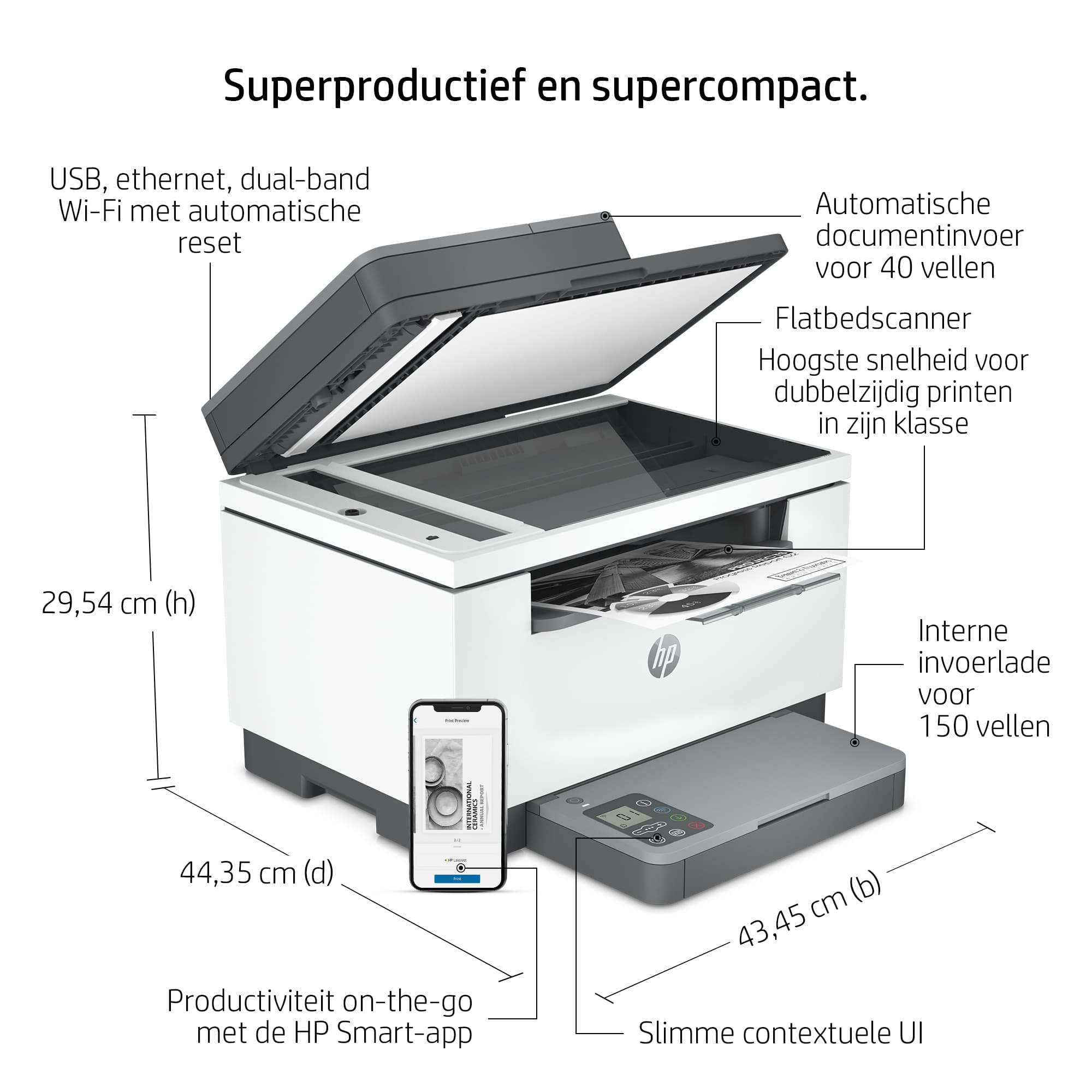 HP LaserJet MFP M234sdw Printer — photo 12 of 24