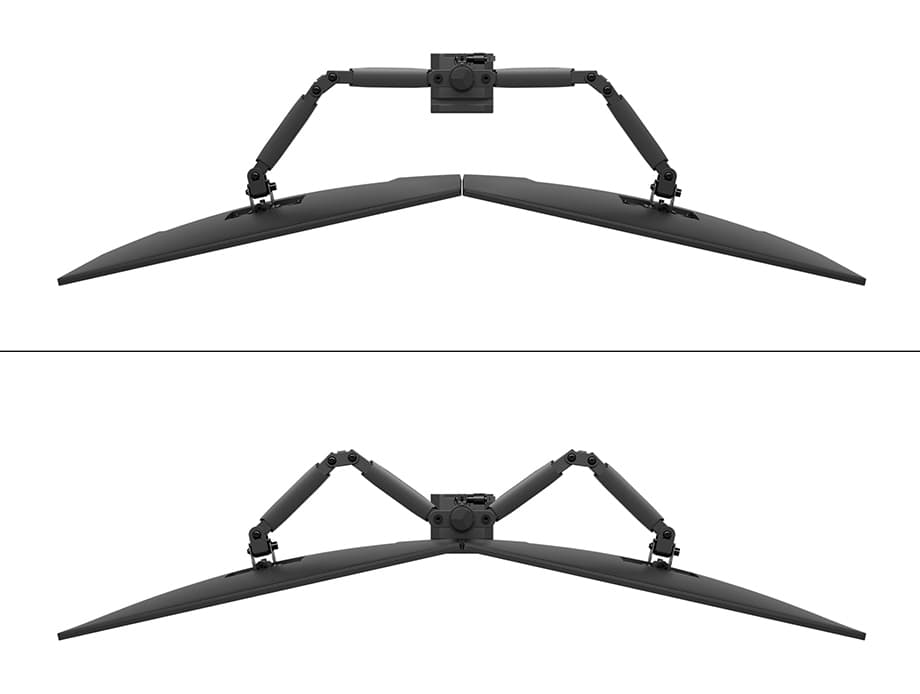 Neomounts DS60-600BL2 Dual Monitor Arm — photo 9 of 18