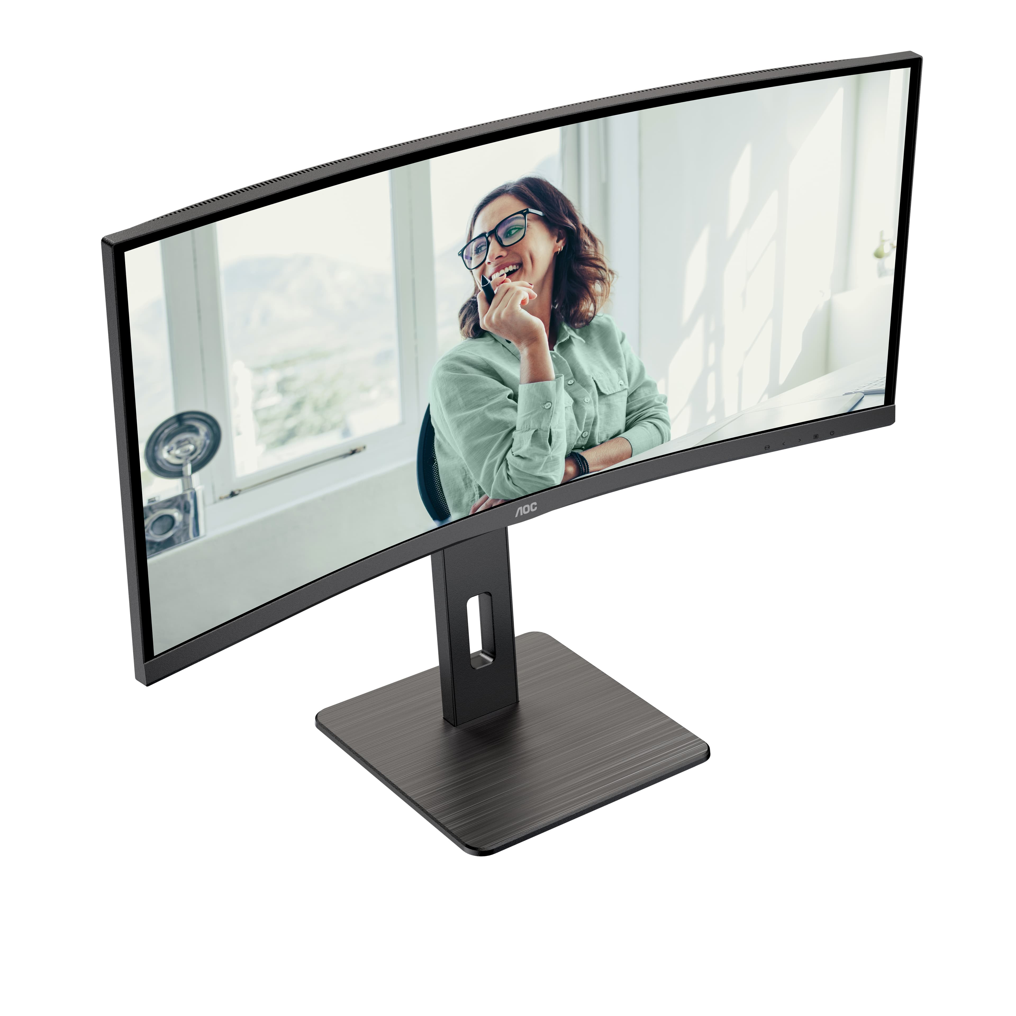 AOC CU34P3CV 34" UltraWide Quad HD Monitor — photo 5 of 16