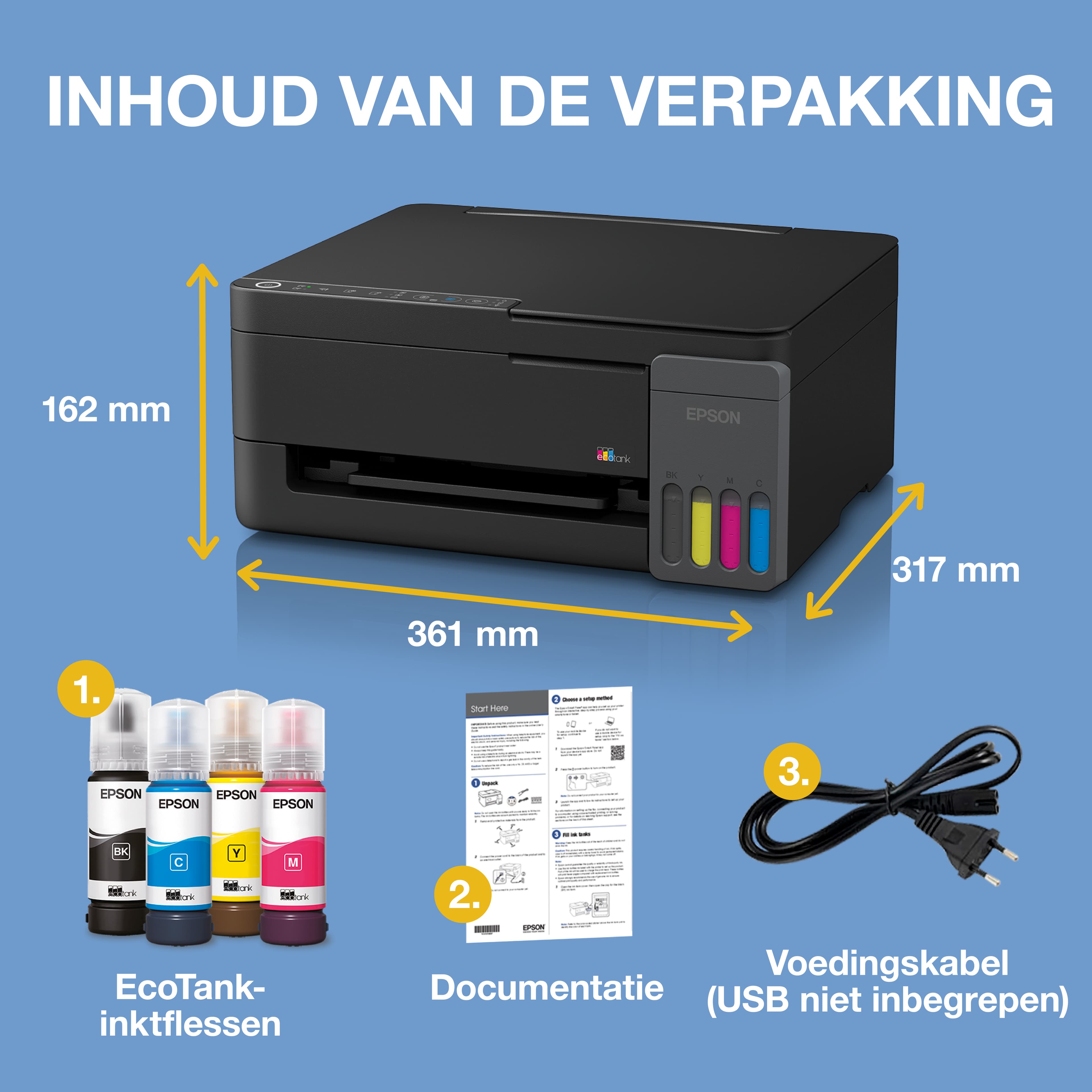 Imprimante multifonction Epson EcoTank ET-2910 — photo 12 sur 12