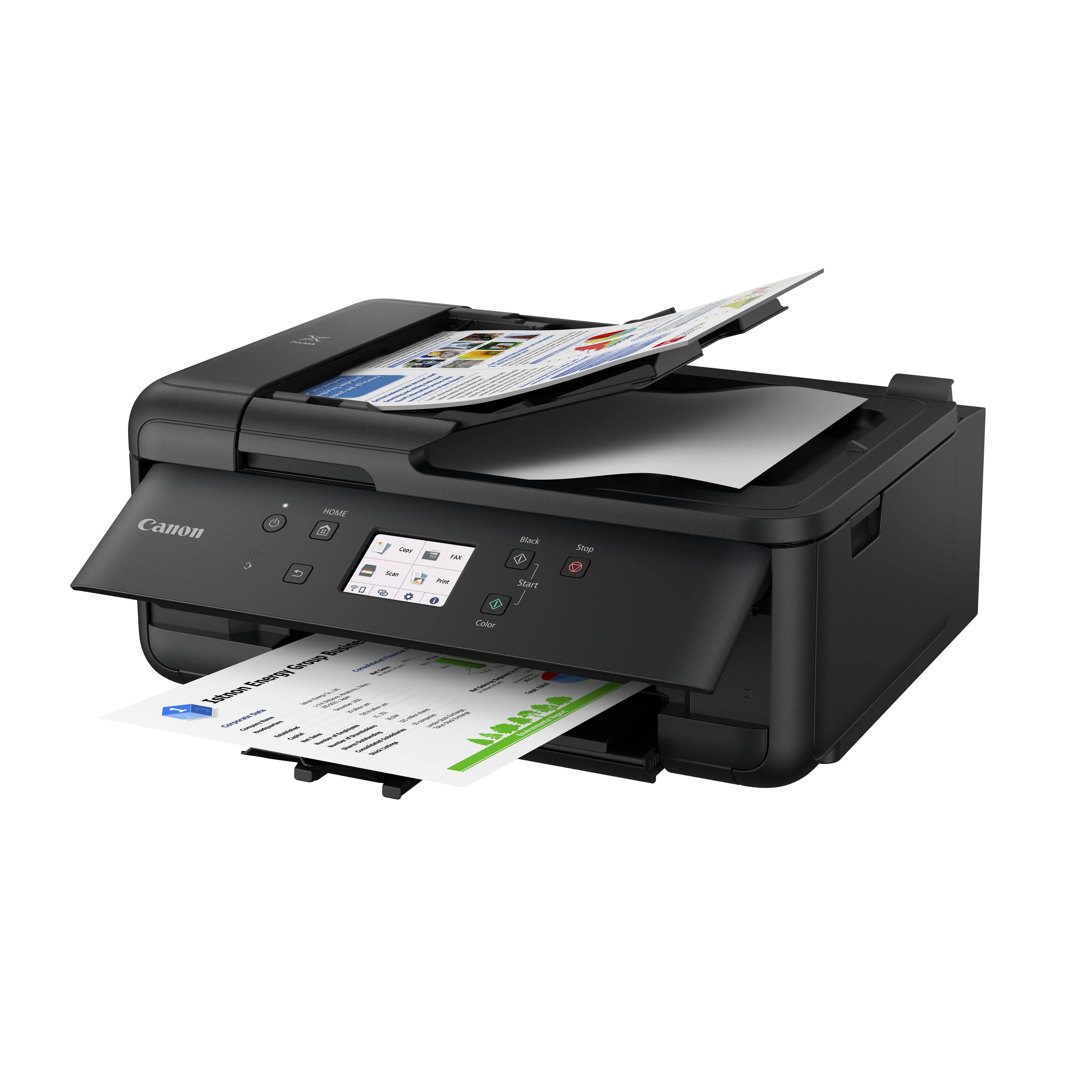 Canon PIXMA TR7650 All-In-One Inkjet Printer - Black — photo 23 of 25