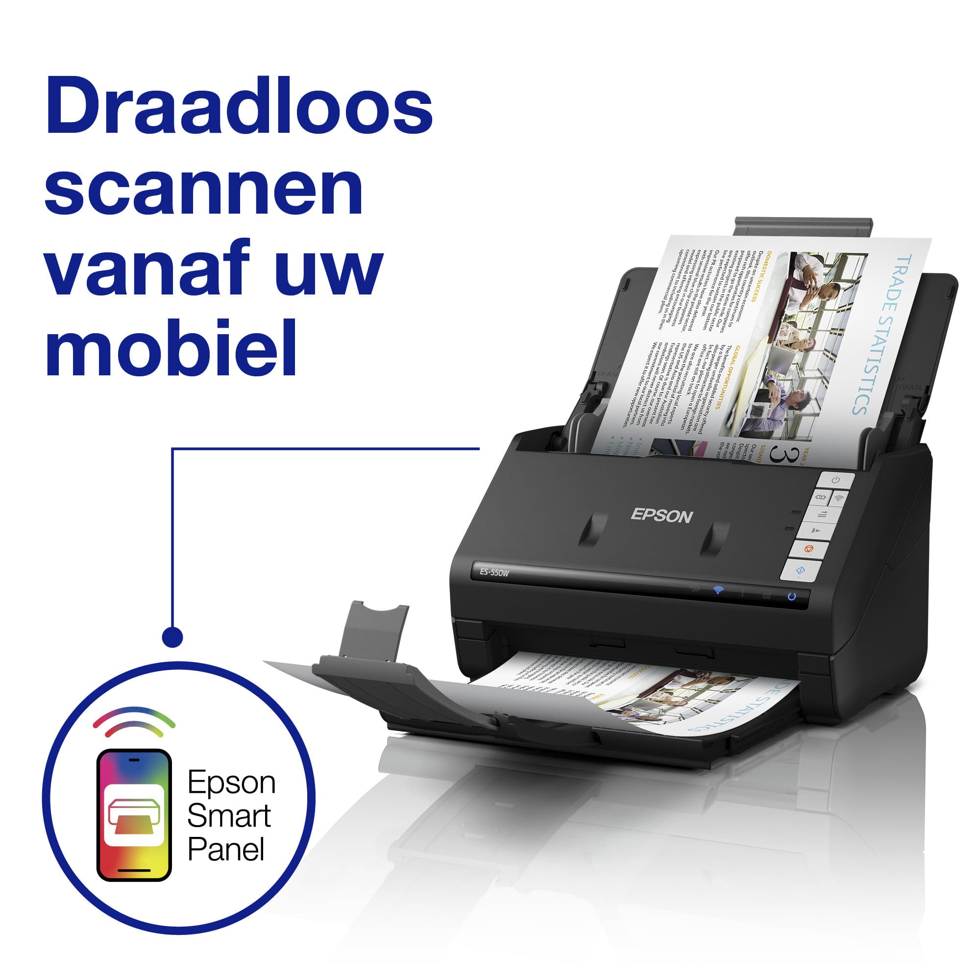 Epson WorkForce ES-550W ADF Scanner — photo 3 of 5
