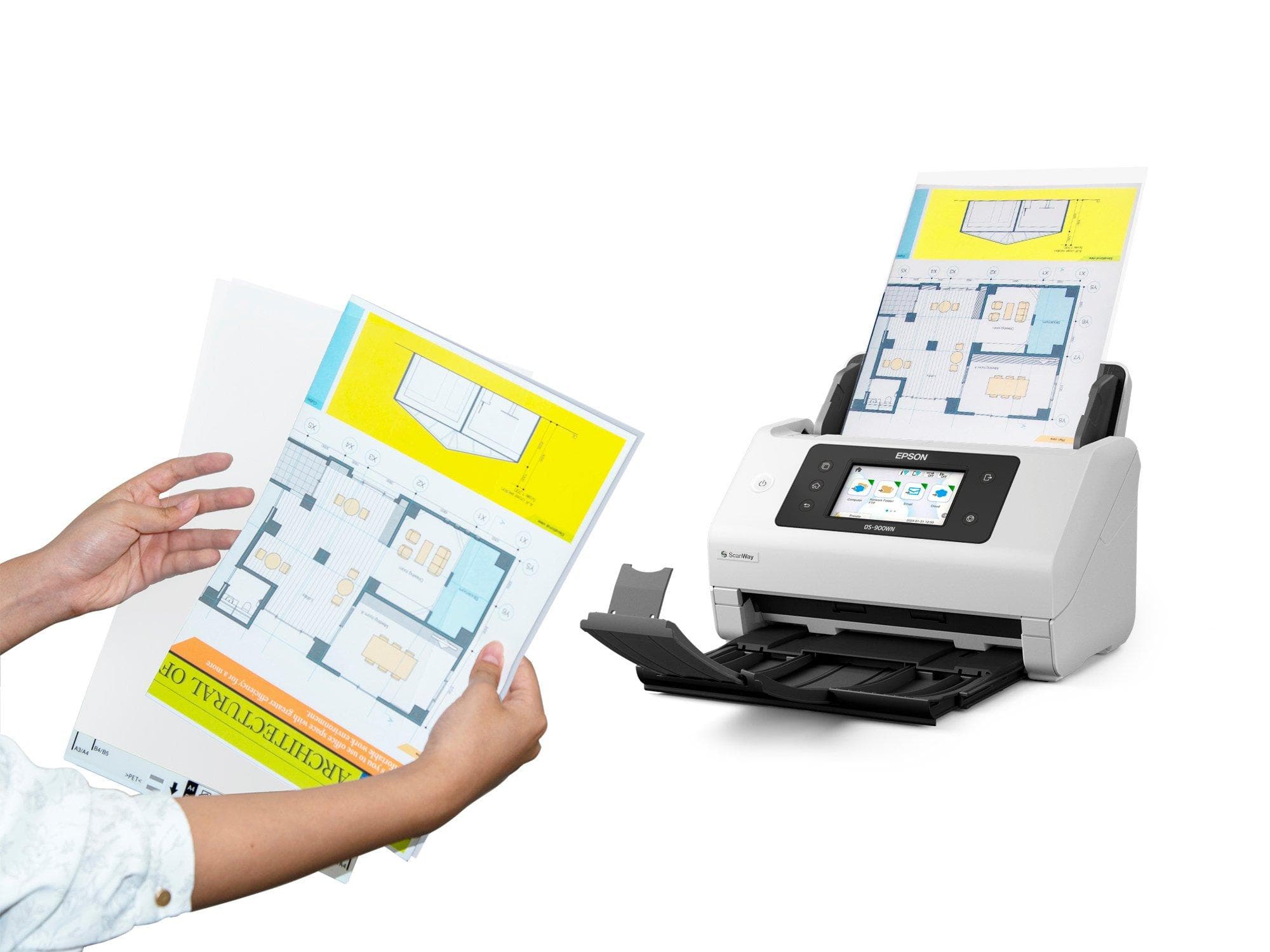 WorkForce DS-900WN - Sheet-fed Scanner - 600 x 600 DPI - A4 - White — photo 4 of 15