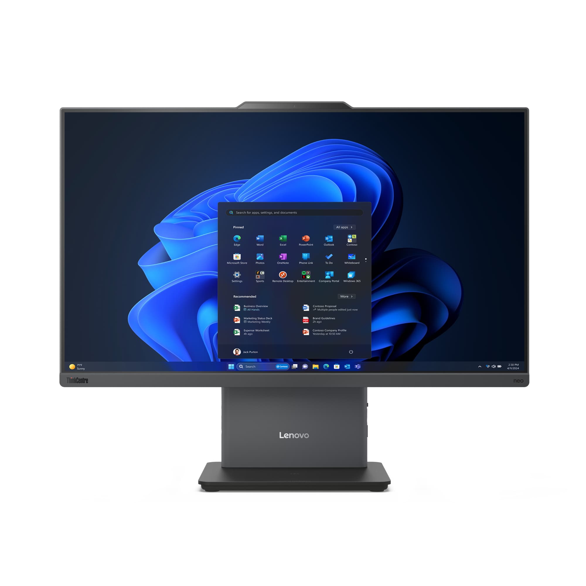 Lenovo ThinkCentre neo 50a 24 Gen 5 PC All-in-One
