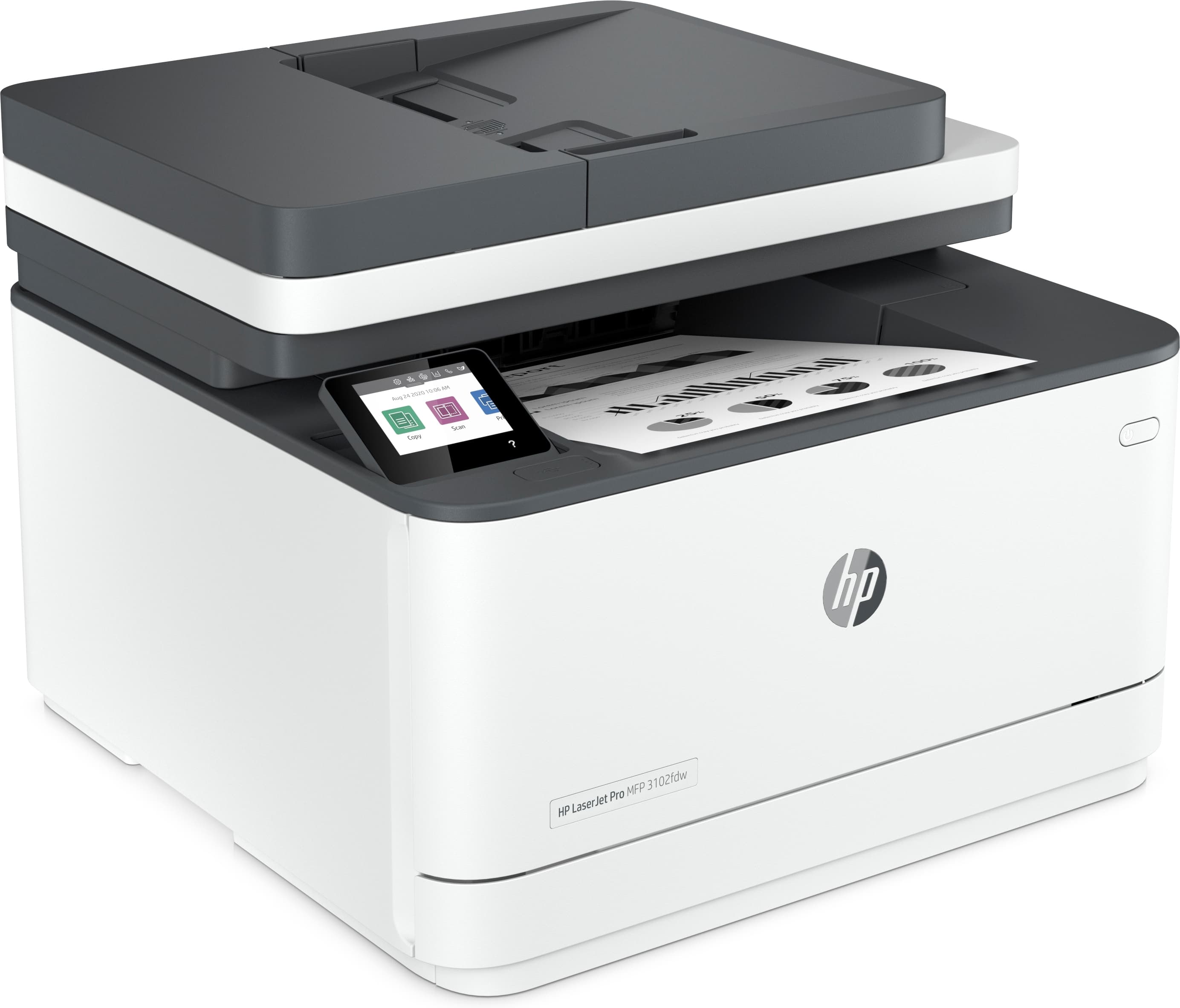 HP LaserJet Pro MFP 3102fdw Printer — photo 4 of 10