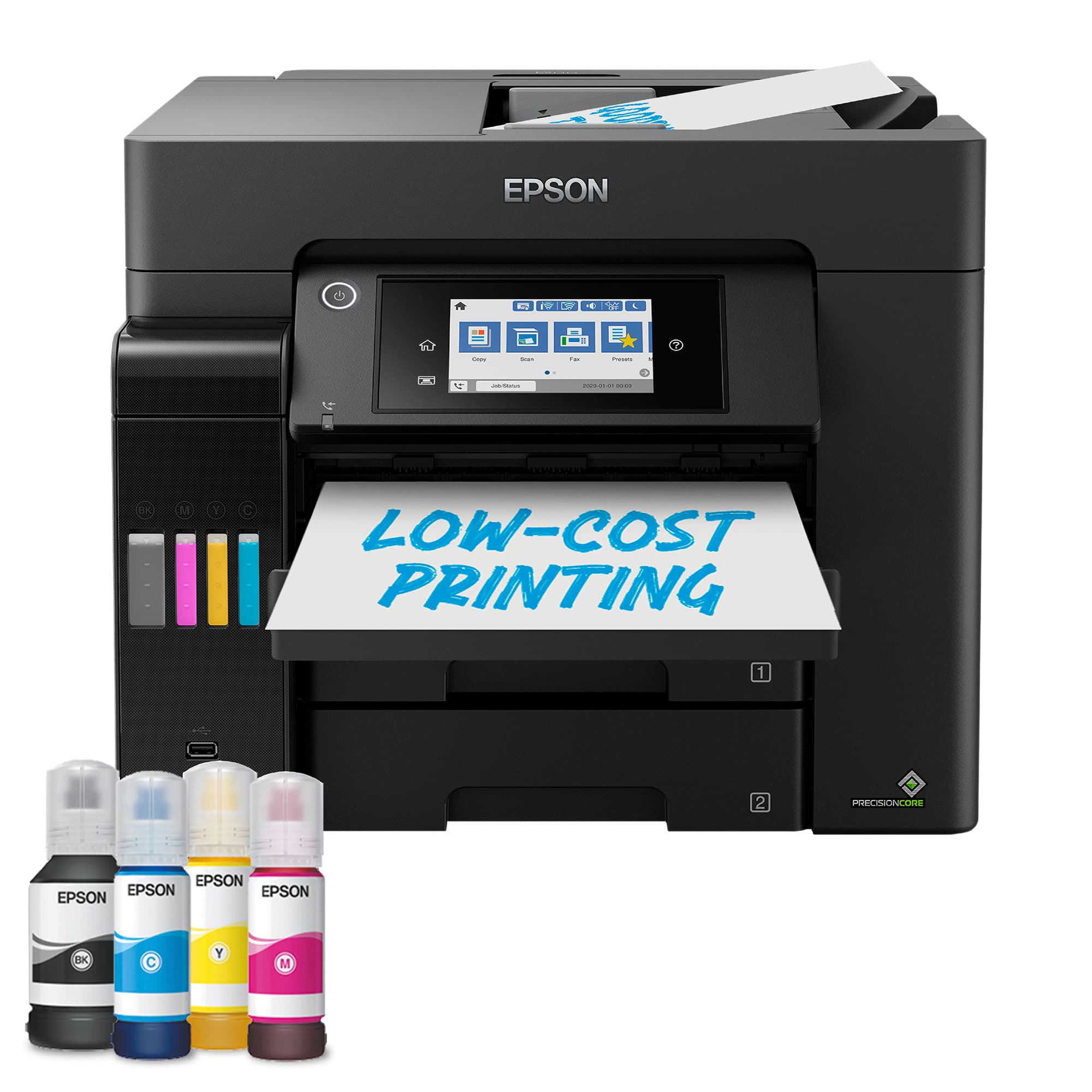 Epson EcoTank ET-5855 Imprimante jet d'encre A4 4800 x 2400 DPI 25 ppm Wi-Fi — photo 9 sur 10