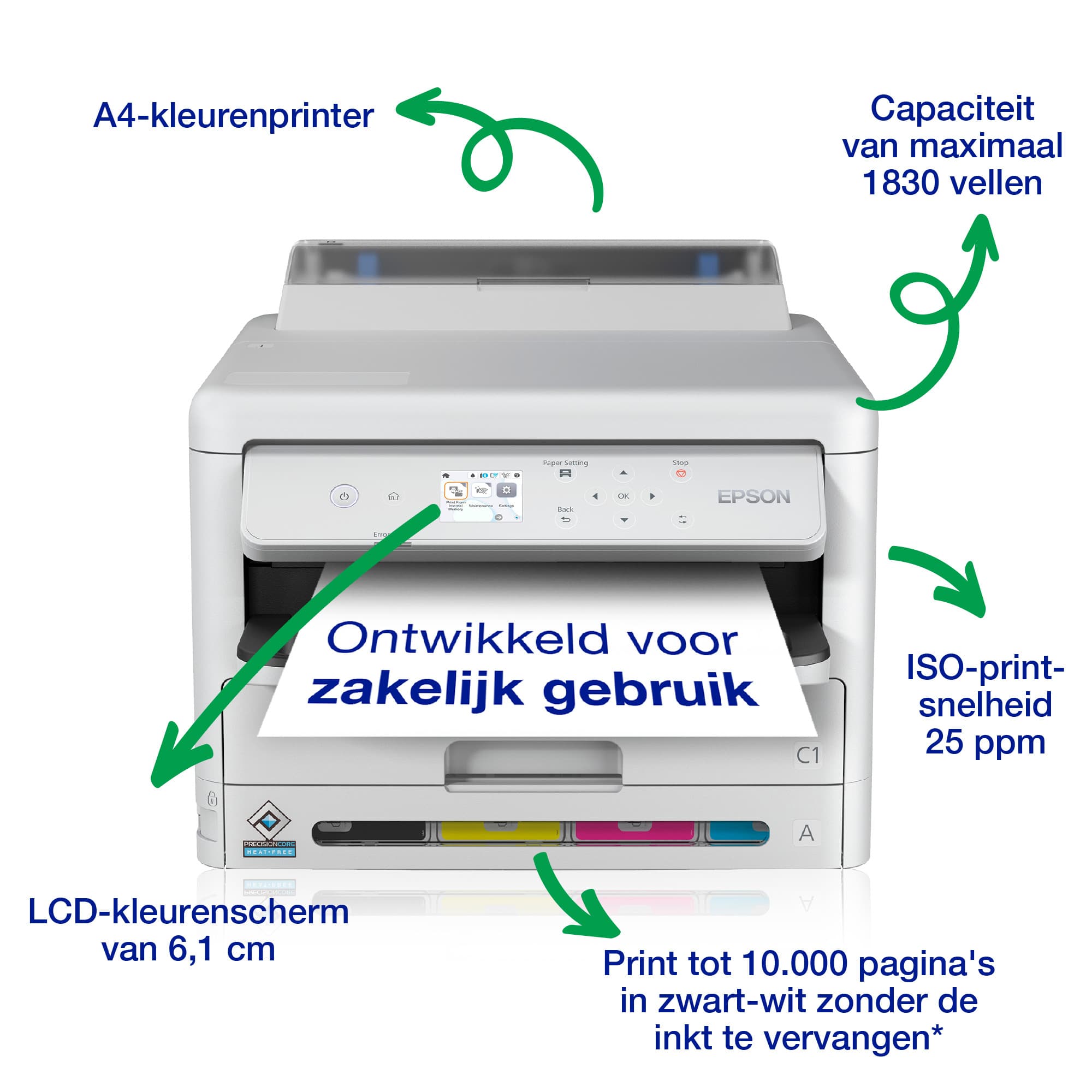 Epson WorkForce Pro WF-C5390DW Inkjet Printer — photo 2 of 15