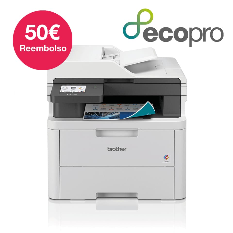 DCP-L3560CDW - Wireless All-in-One A4 Colour Laser Printer - WiFi / USB — photo 6 of 8
