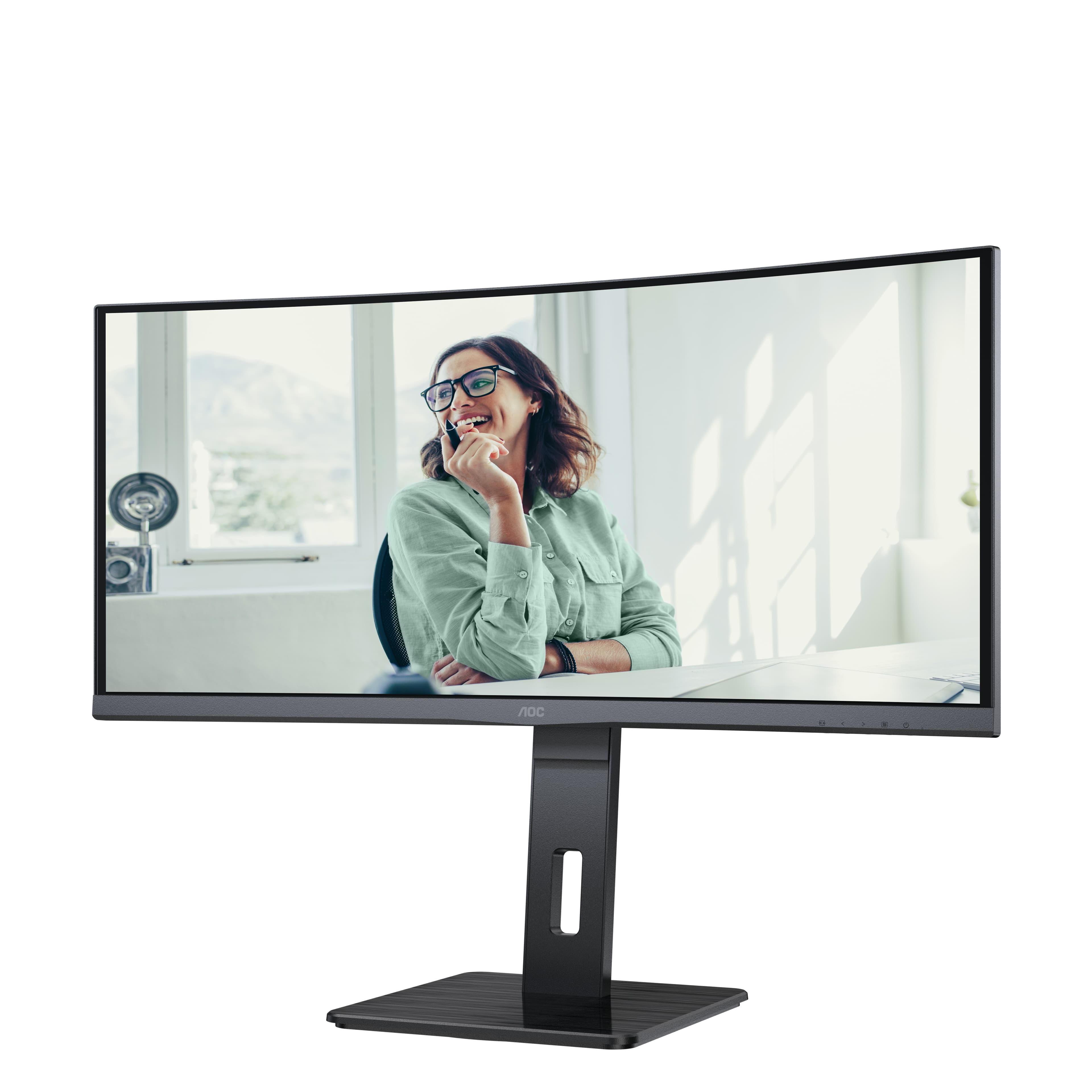 AOC CU34P3CV 34" UltraWide Quad HD Monitor — photo 8 of 16
