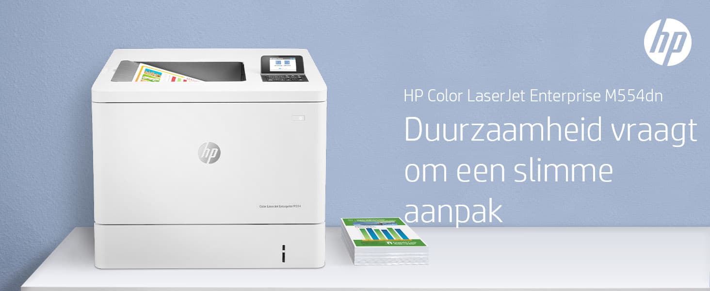 HP Color LaserJet Enterprise M554dn Printer — photo 12 of 16