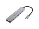 Station d'accueil 6 en 1 USB 3.2 Gen 1 - HDMI - USB-A 5 Gbps x 2 - USB-C 5 Gbps x 2 - 100 W USB PD