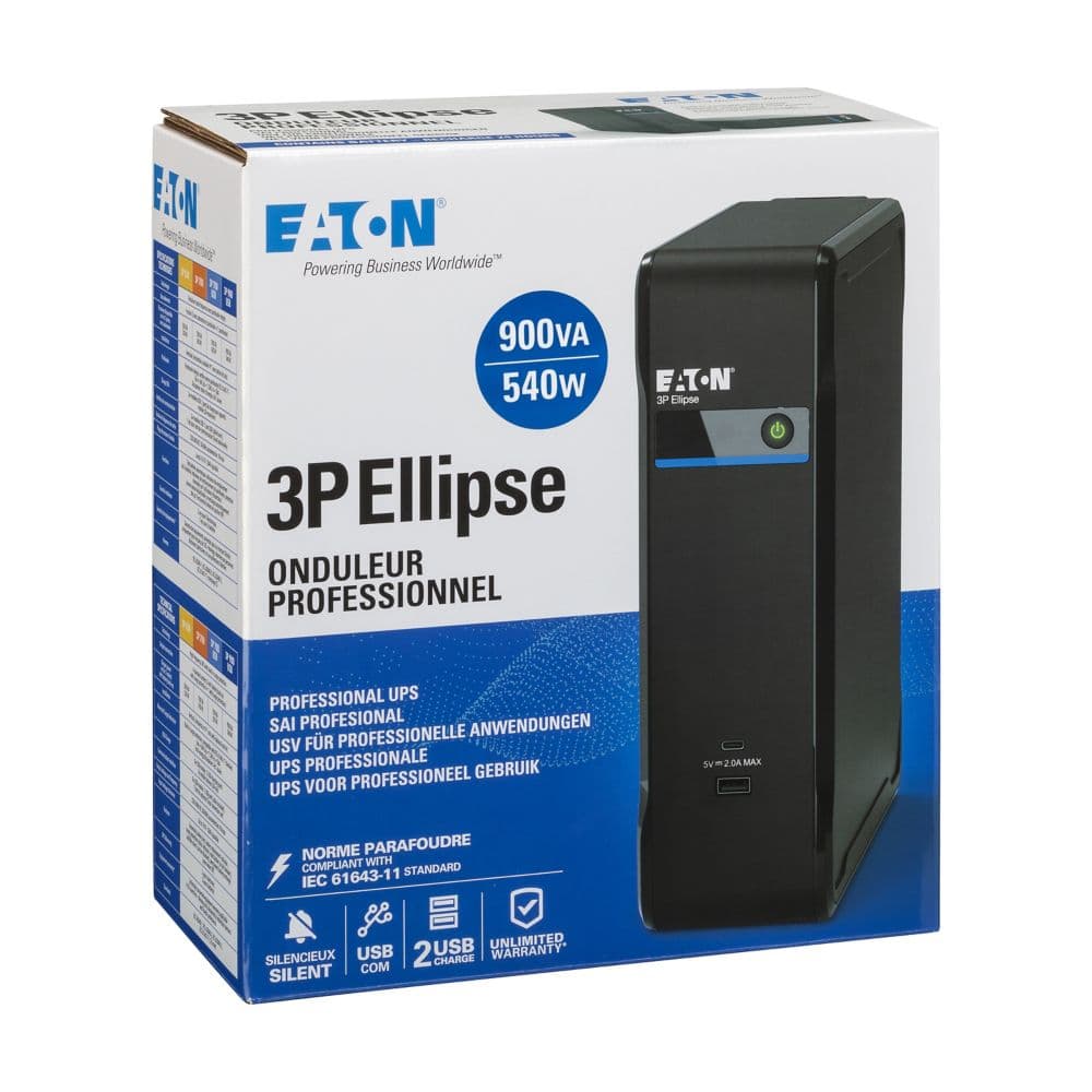 EATON 3P Ellipse 900 USB DIN/IT UPS — photo 7 of 9